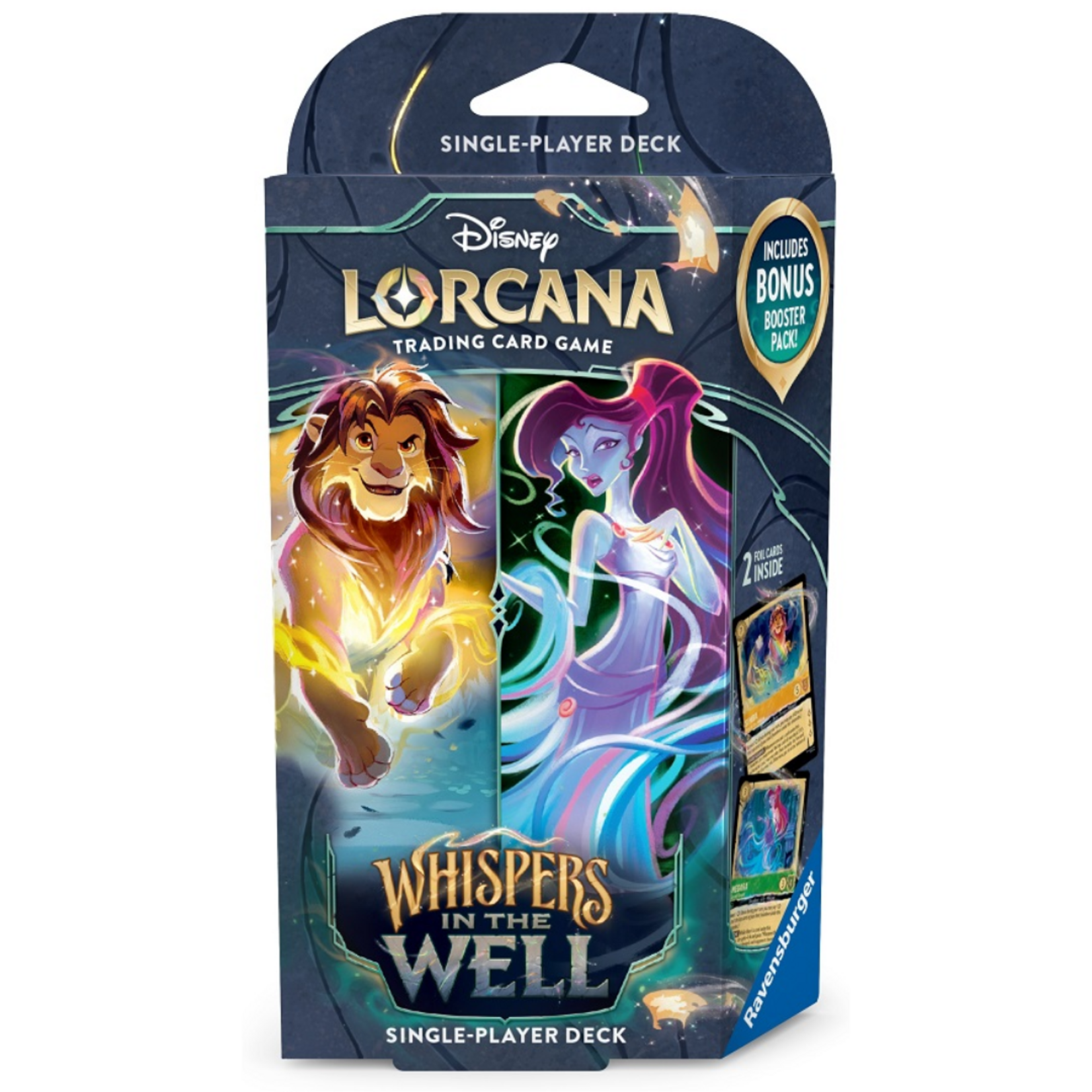 Lorcana Whispers In The Well - Starter Deck - Amber/Emerald