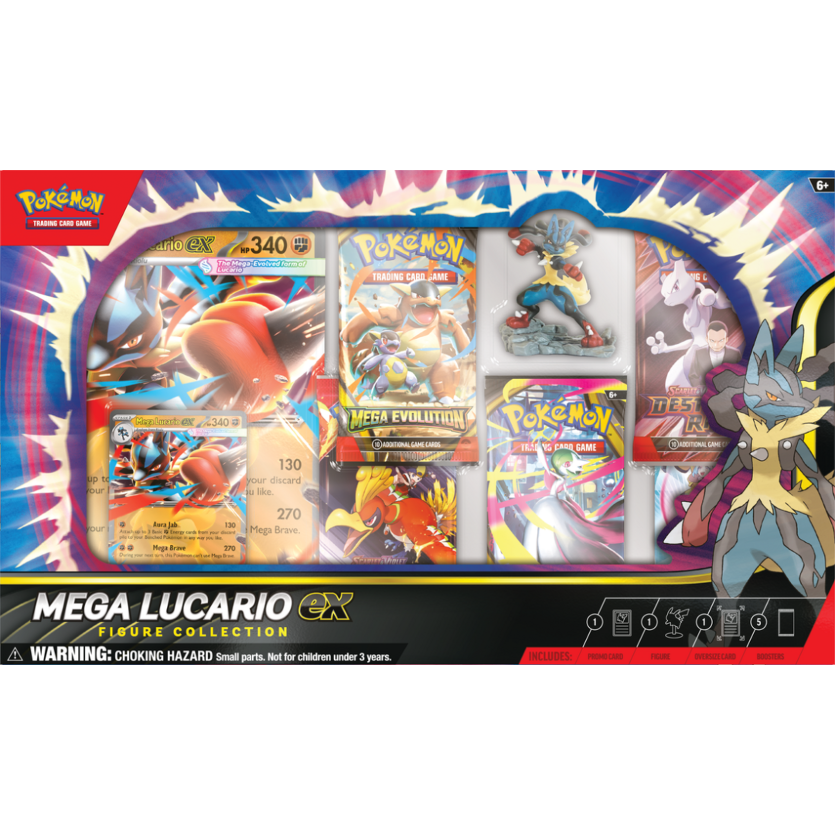 Pokemon Figure Collection - Mega Lucario ex