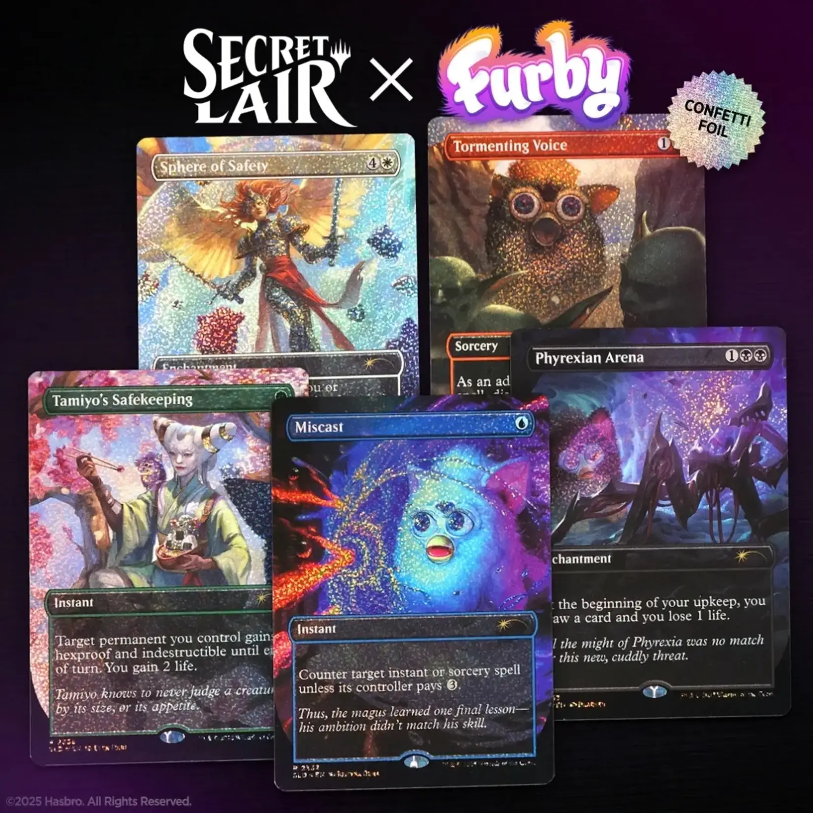 Secret Lair x Furby: Furbys: The Gathering - Confetti Foil