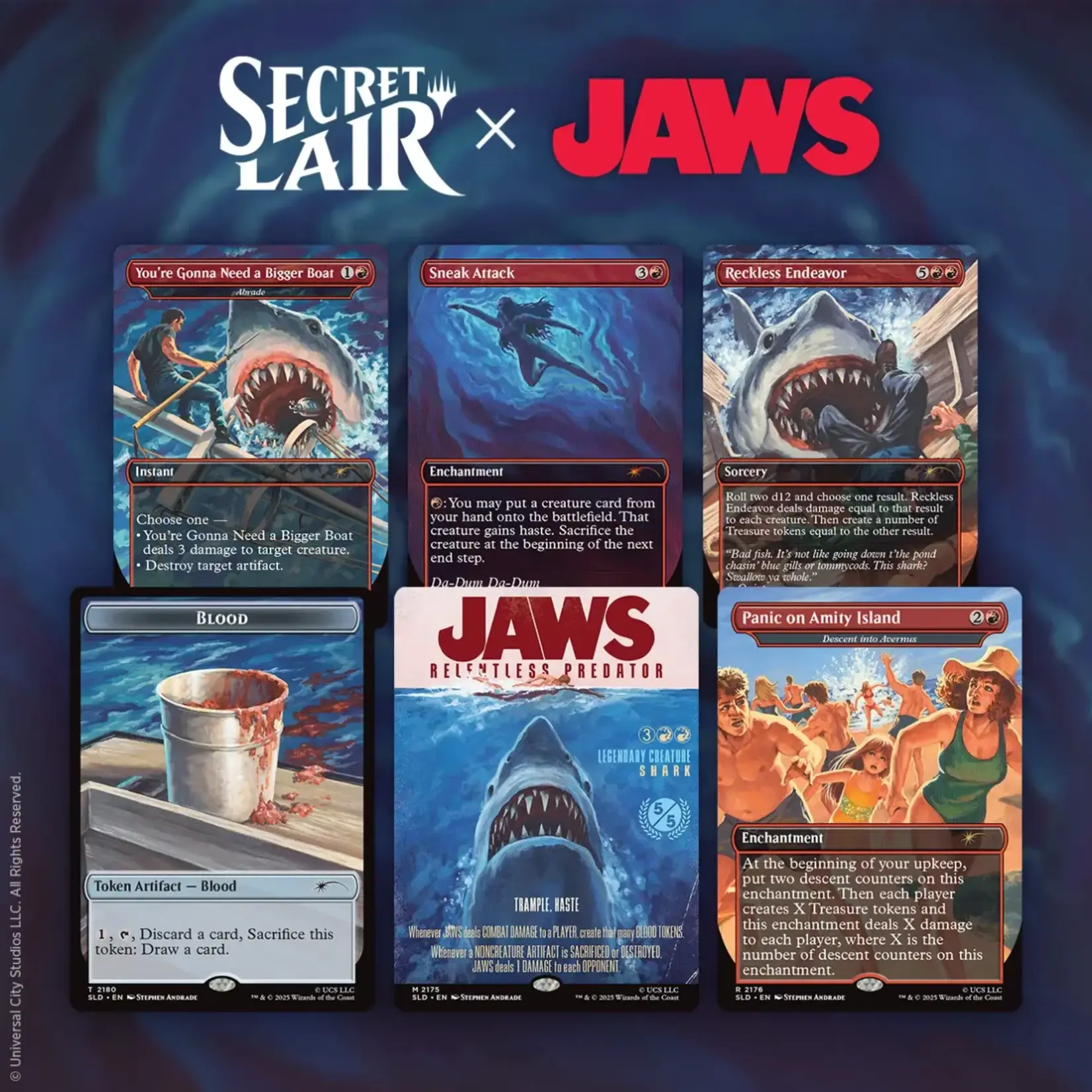 Secret Lair x Jaws: Terror Of Amity Island - Non Foil