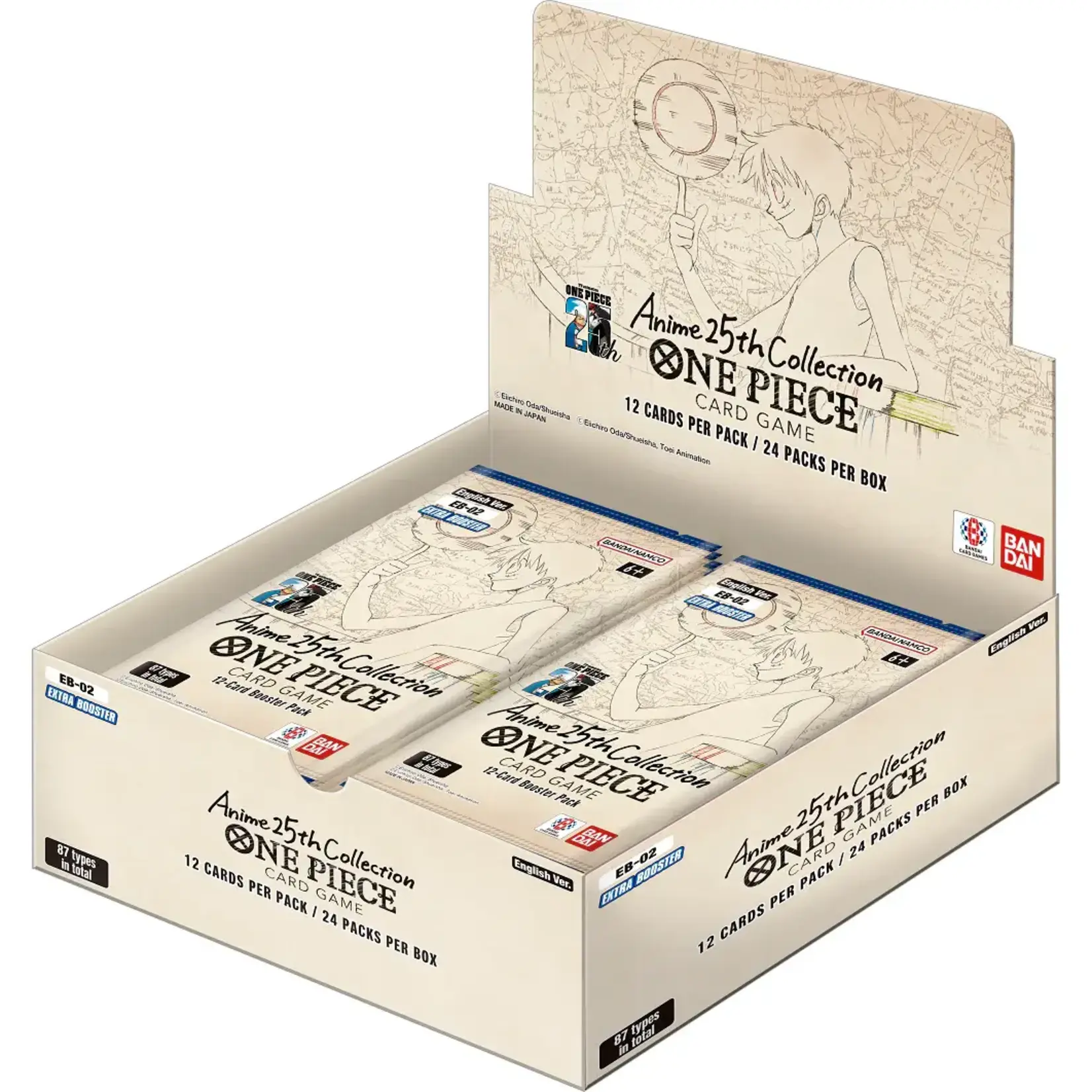 One Piece EB02 - Memorial Collection - Booster Box