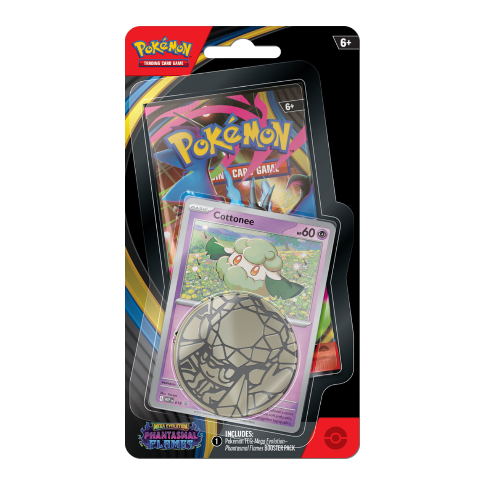 Pokemon ME02 - Phantasmal Flames - Checklane Blister (Cottonee)