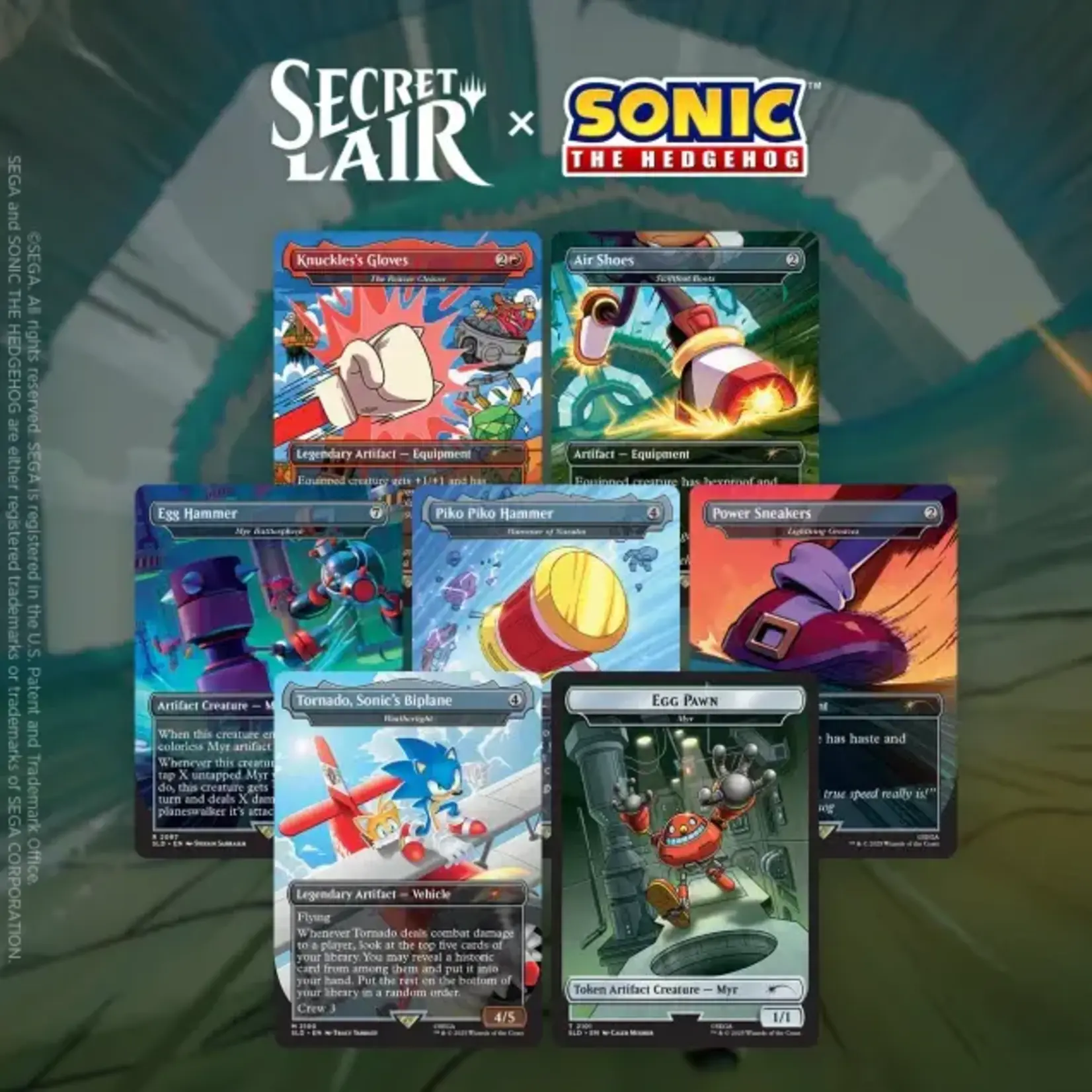 Secret Lair: Sonic Turbo Gear - Non-Foil