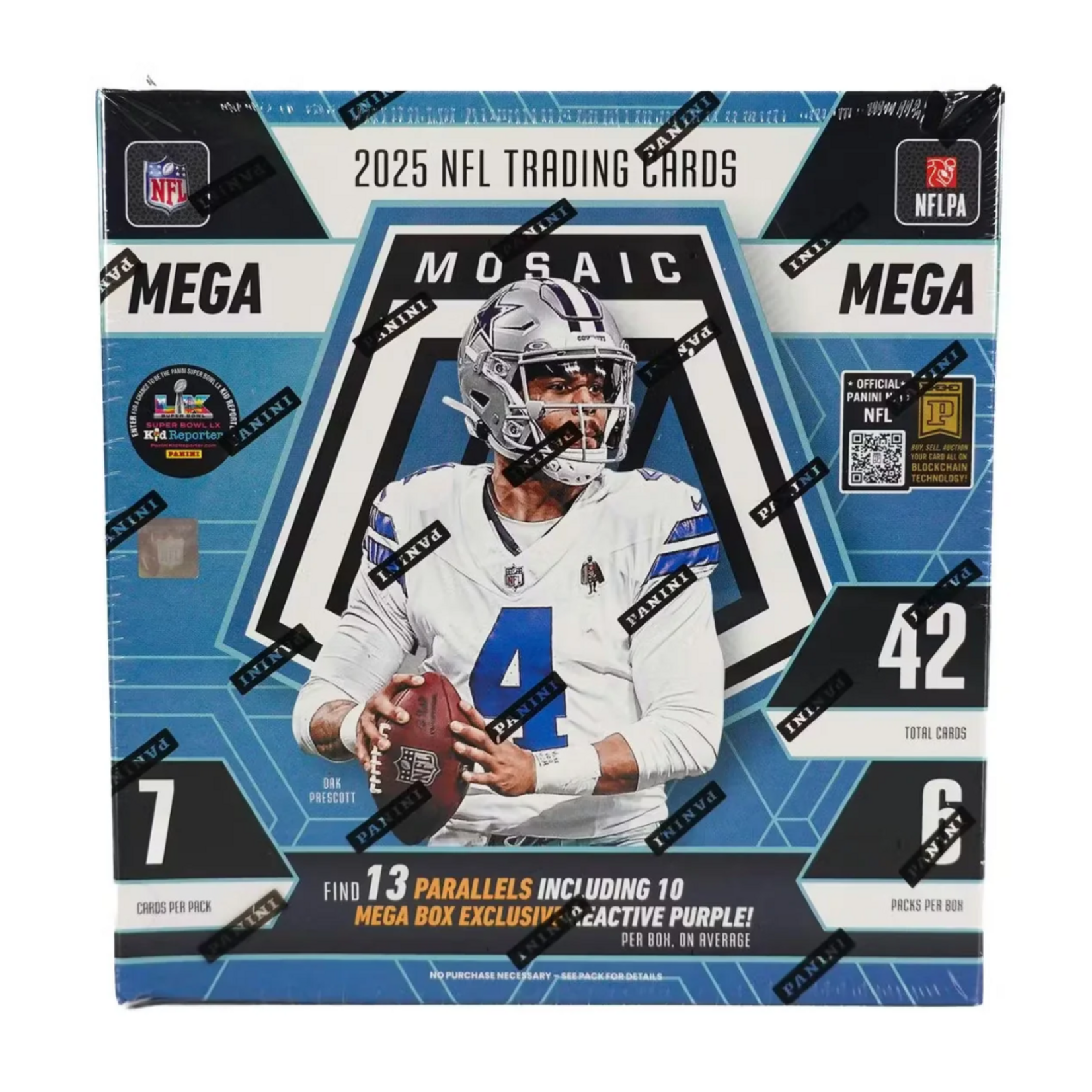 Panini Football 2025 Mosaic - Mega Box