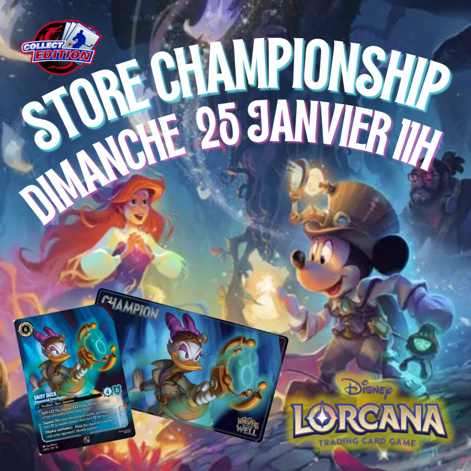 Lorcana Lorcana - Store Championship - Dimanche 11h - 25 Janvier