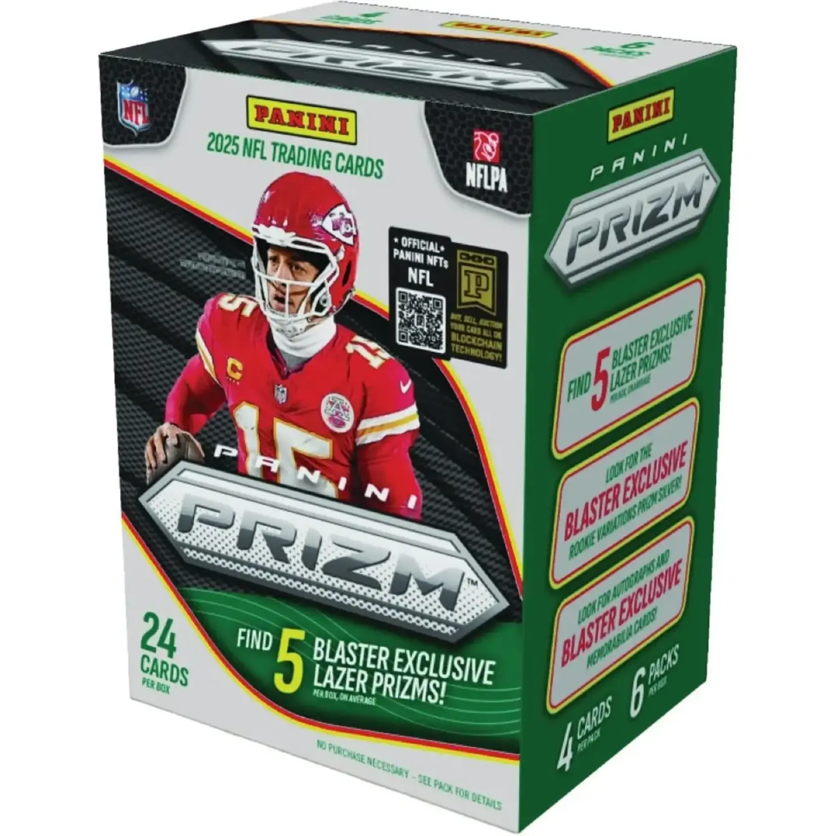 Panini Football 2025 Prizm - Blaster Box
