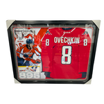 Hockey Cadre Jersey Autographié 51x39 - Alex Ovechkin