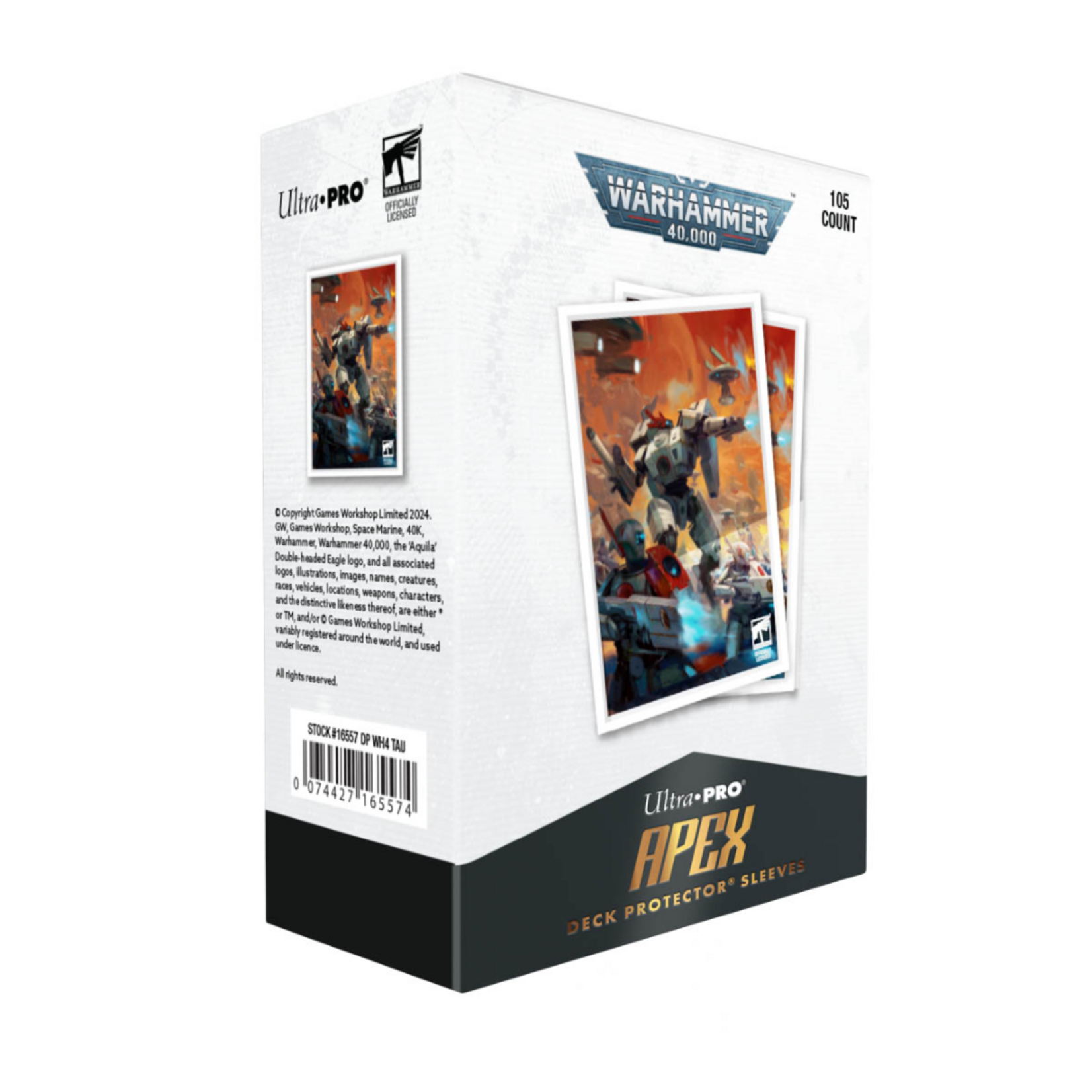 Accessoires Sleeves Warhammer 40K (105) Apex - T'Au Empire Codex Aligned