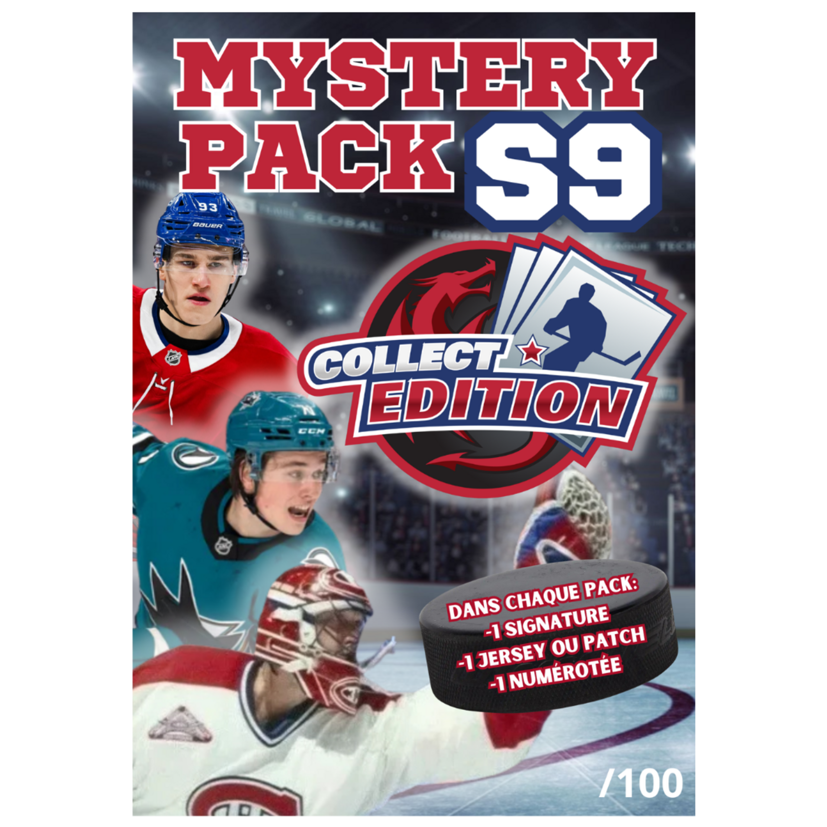 Hockey Pack Mystère Hockey - Série 9