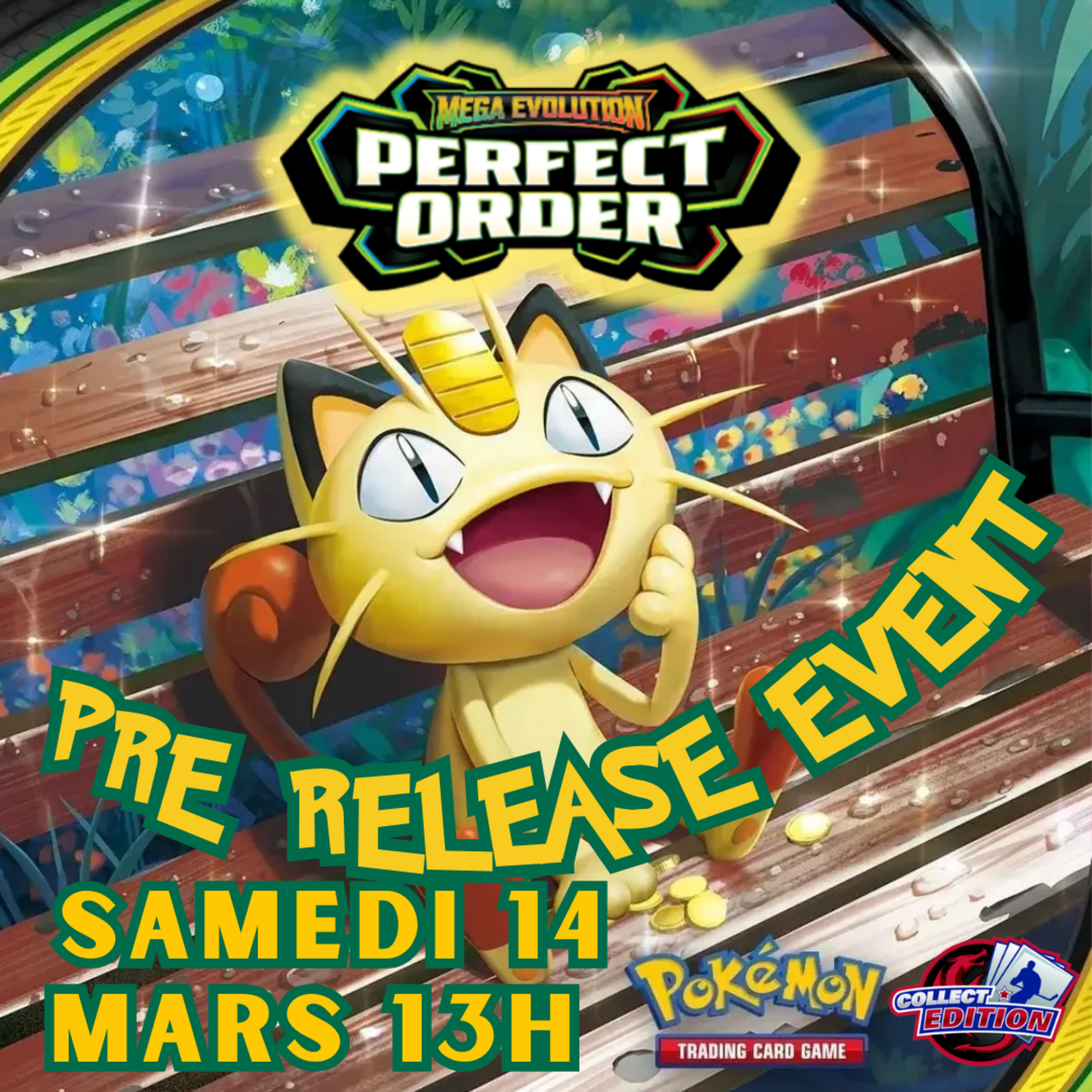 Pokemon Pokemon - Prerelease Perfect Order - Samedi 14 mars 13h00