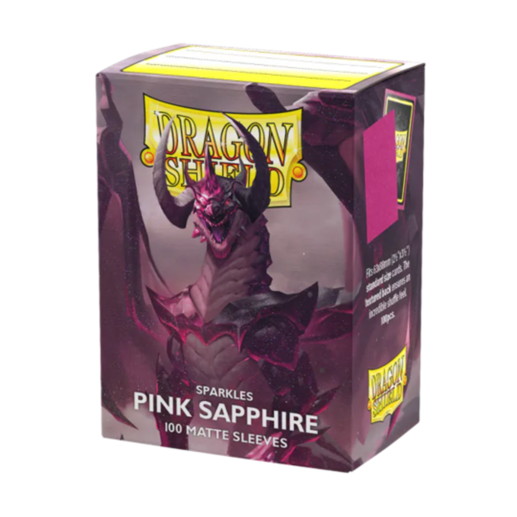 Accessoires Sleeves Dragon Shield - Matte (100) Pink Sapphire