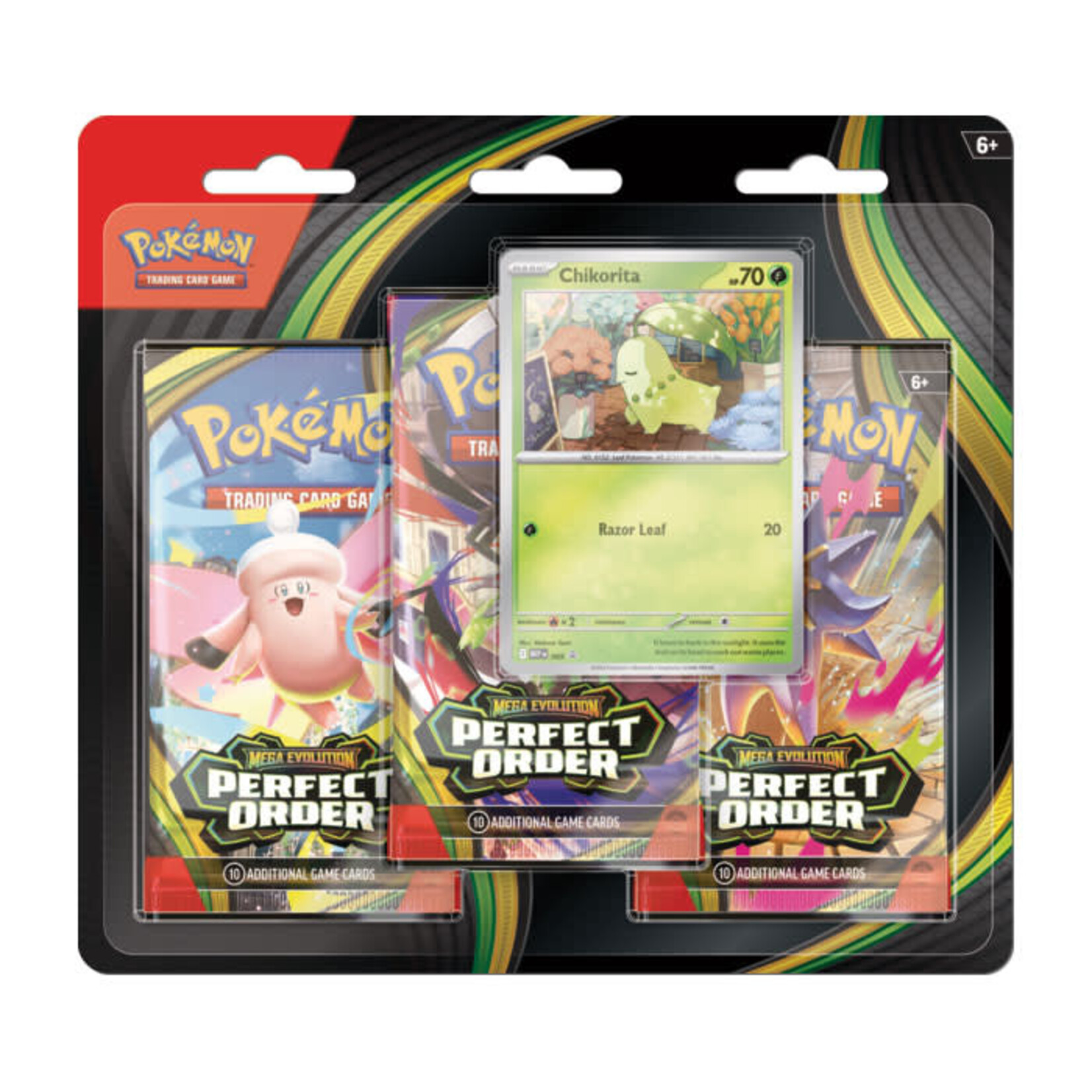 Pokemon ME03 - Perfect Order - 3-Pack Blister (Pre-Order)