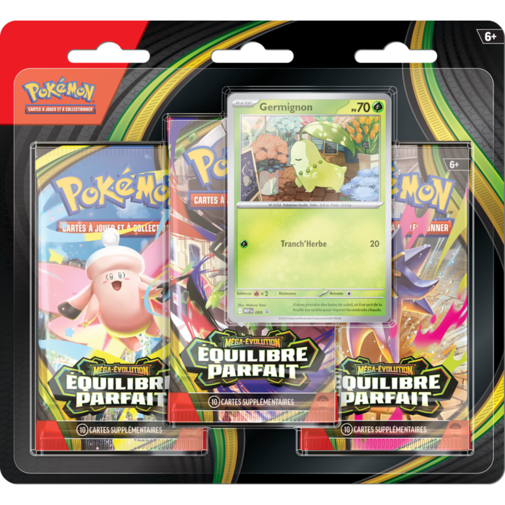 Pokemon ME03 - Perfect Order - 3-Pack Blister FRENCH