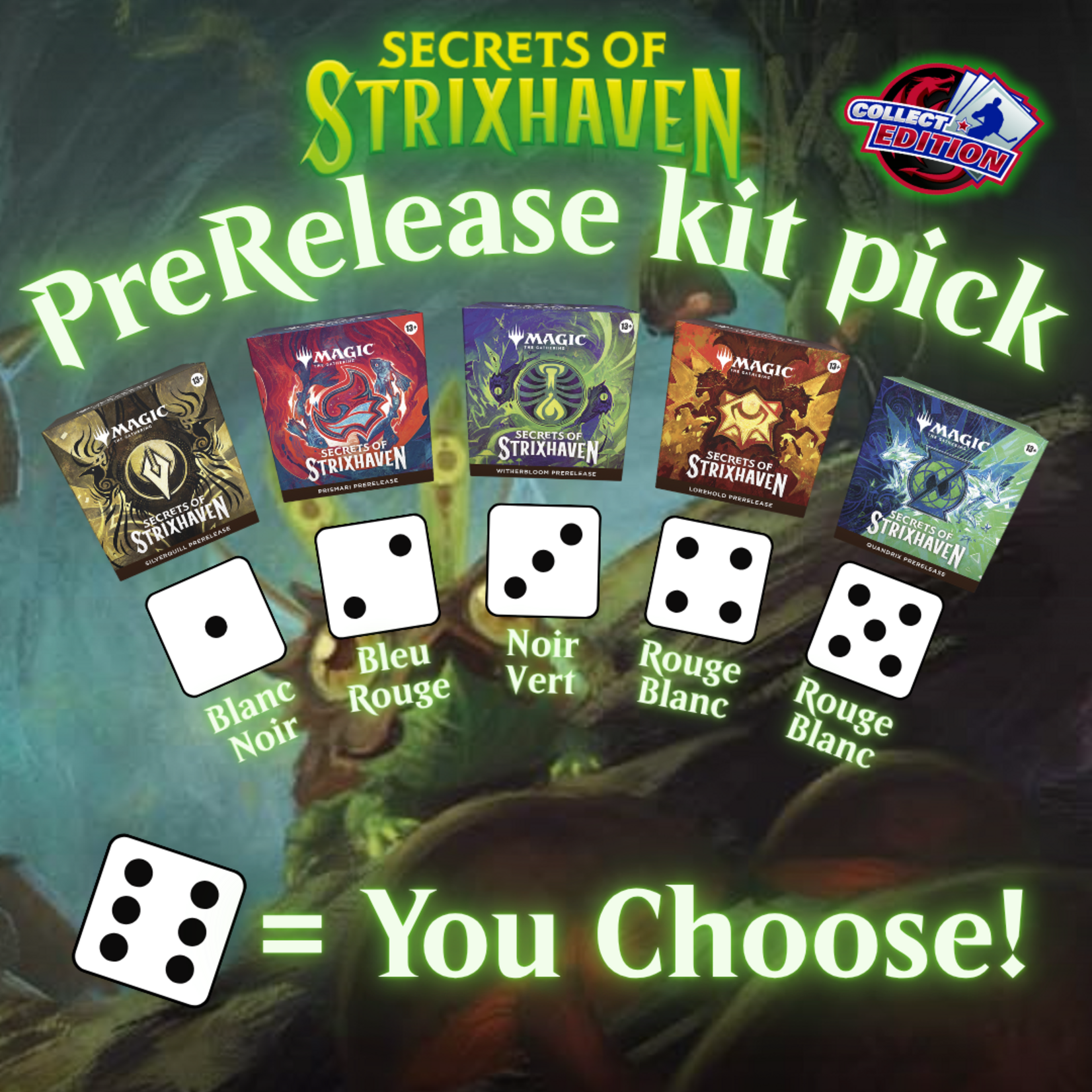 MTG - Prerelease Secrets of Strixhaven -Samedi 12h - 18 Avril