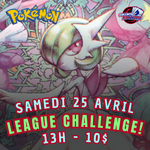 Pokemon League Challenge -  Samedi  25 Avril 13h