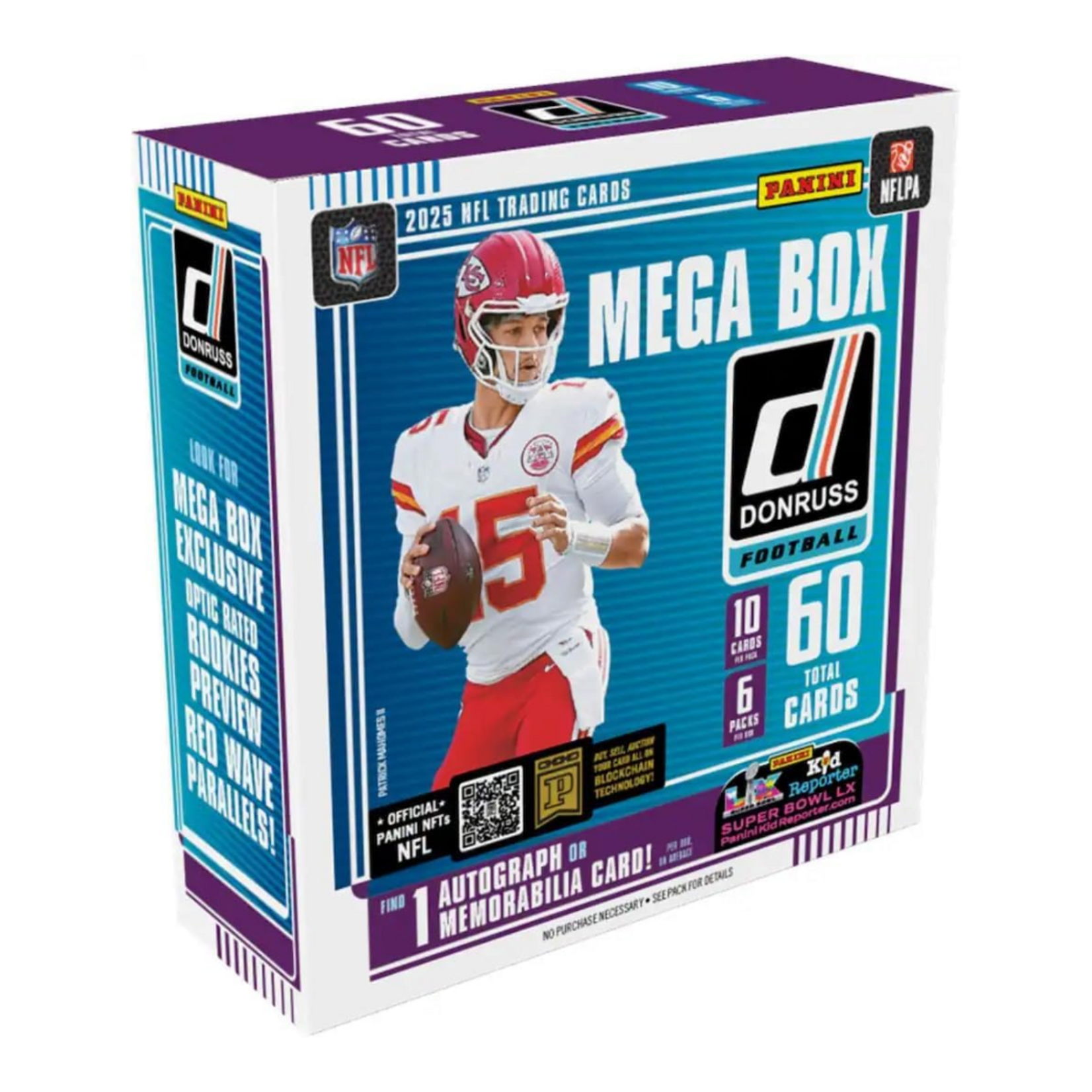 Panini Football 2025 Donruss - Mega Box