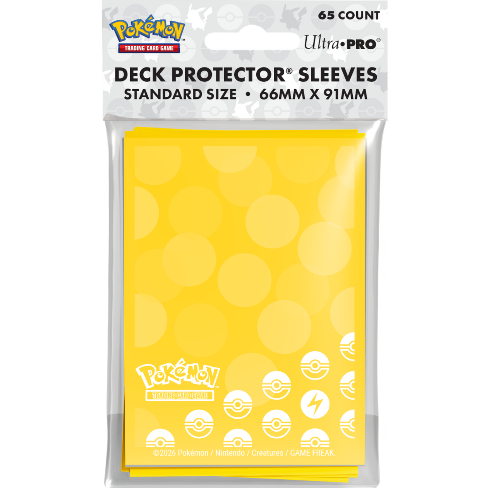 Accessoires Sleeves Pokemon (65) - Energy Lightning Type