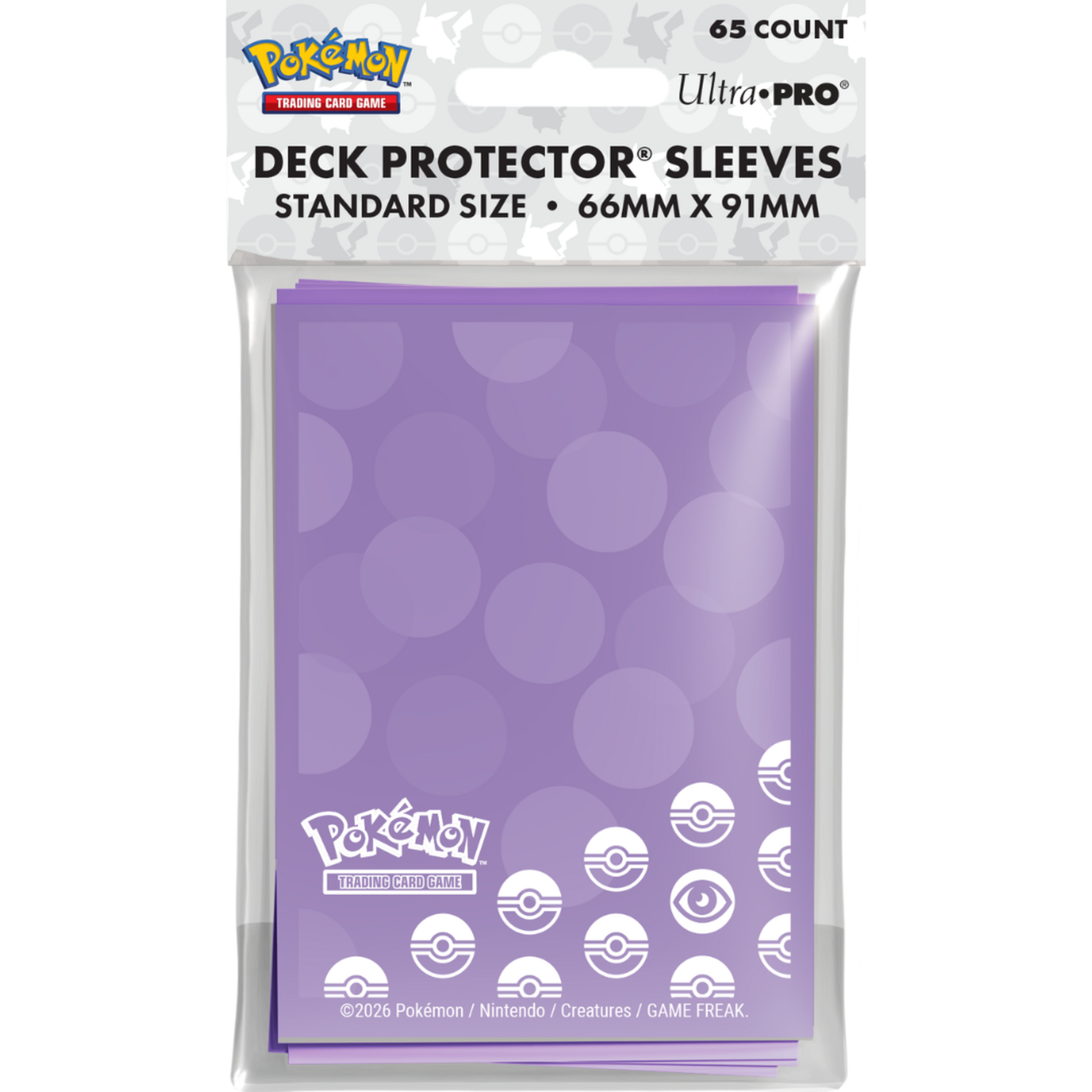 Accessoires Sleeves Pokemon (65) - Energy Psychic Type