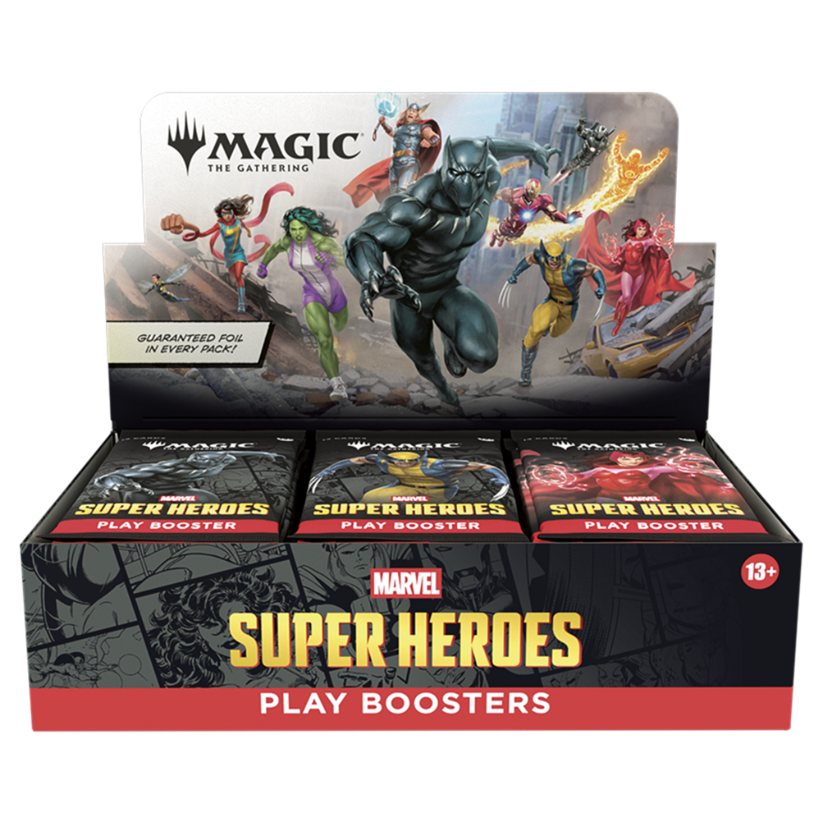 Marvel Super Heroes - Play Booster Box (Pre-Order)