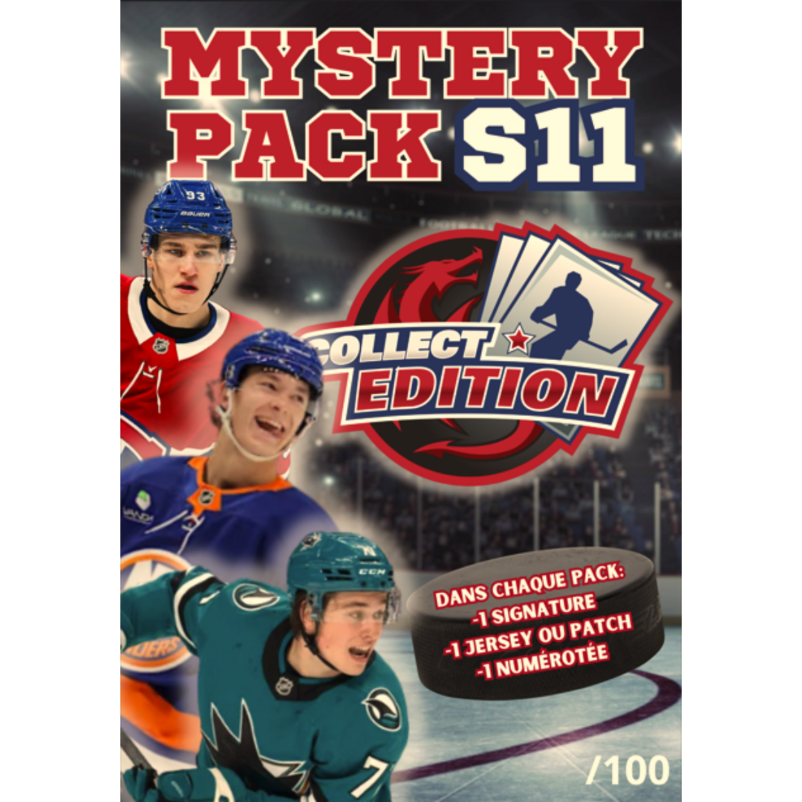 Hockey Pack Mystère Hockey - Série 11