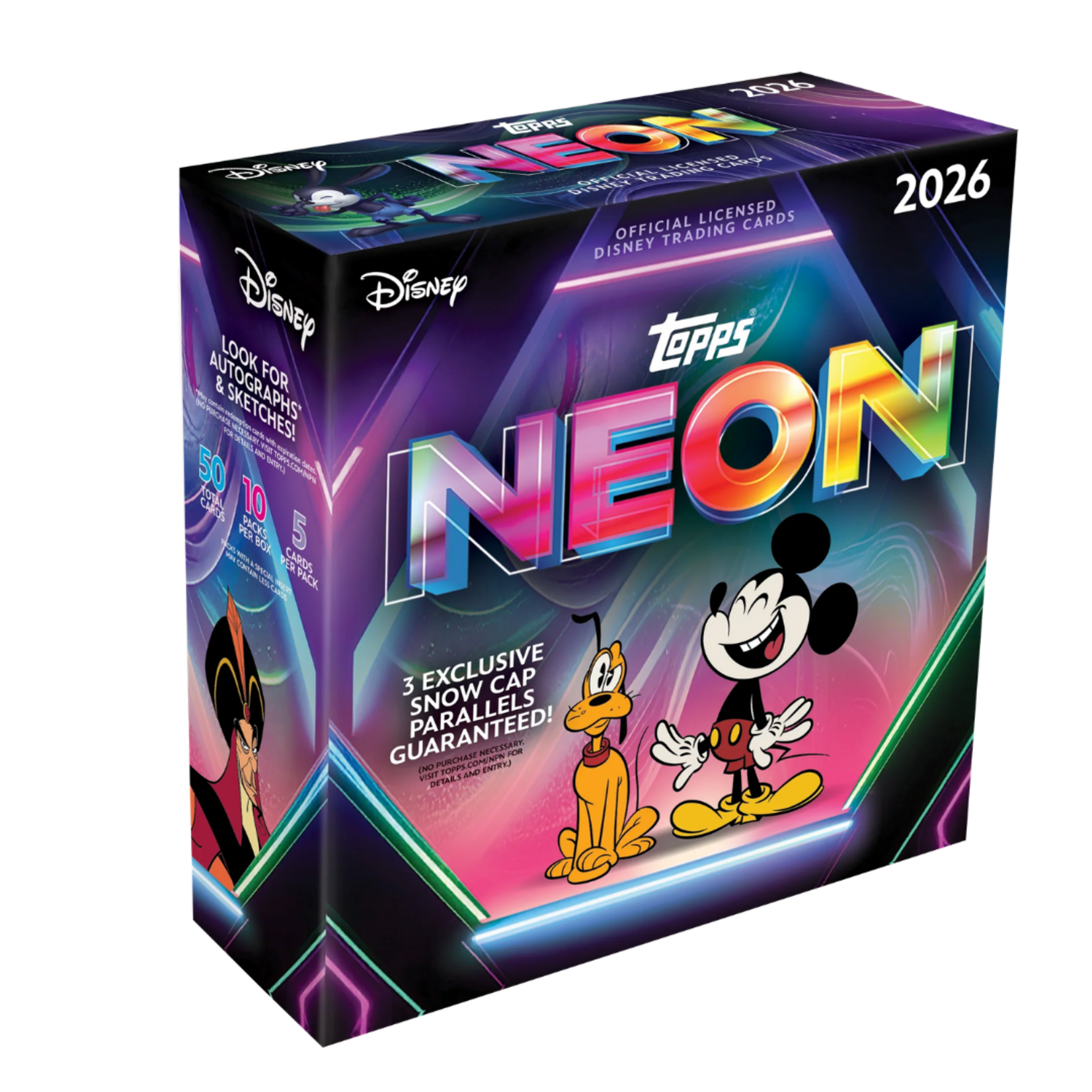Non-Jeux Autres Disney 2025 Topps Neon - Mega Box