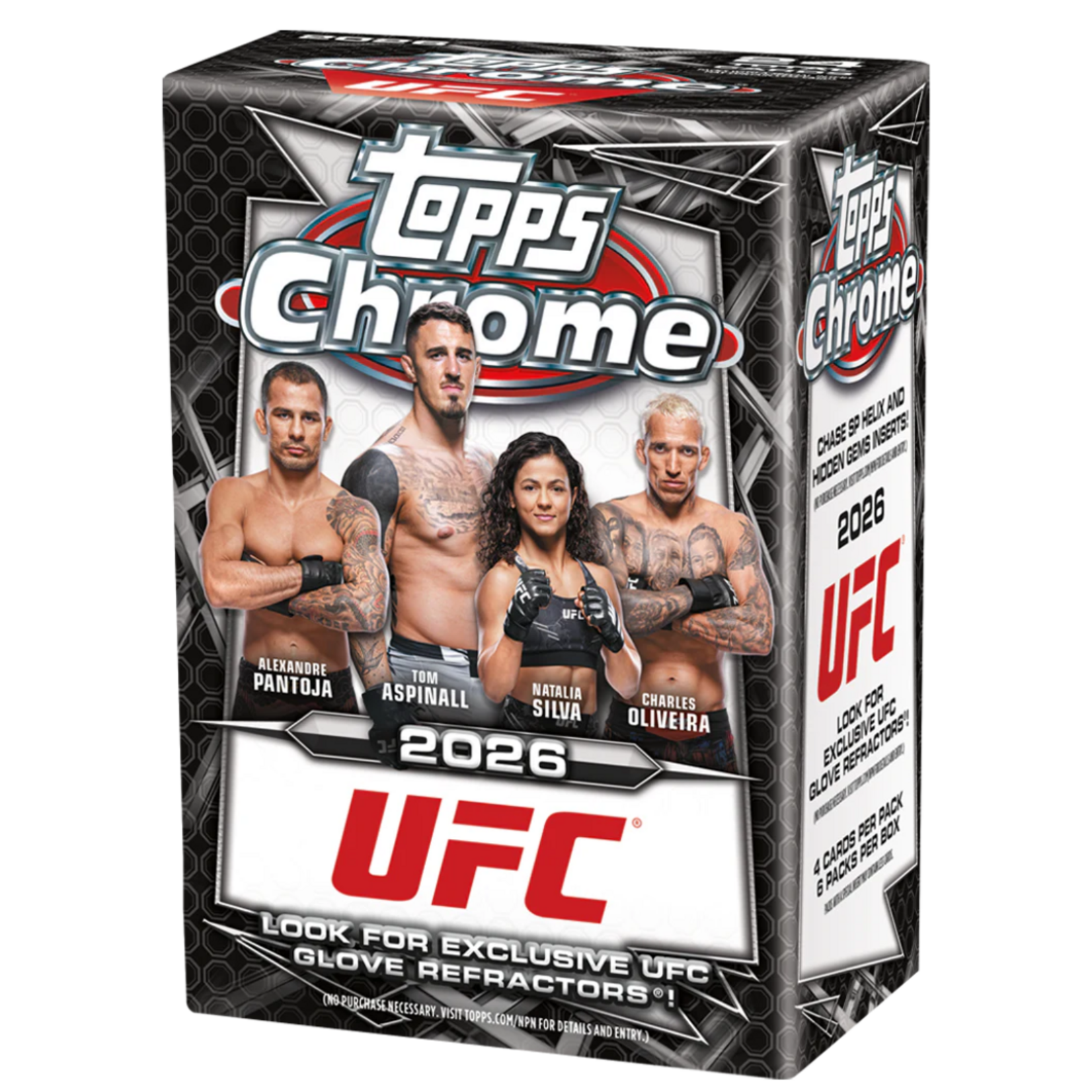 Lutte UFC 2026 Topps Chrome - Value Box