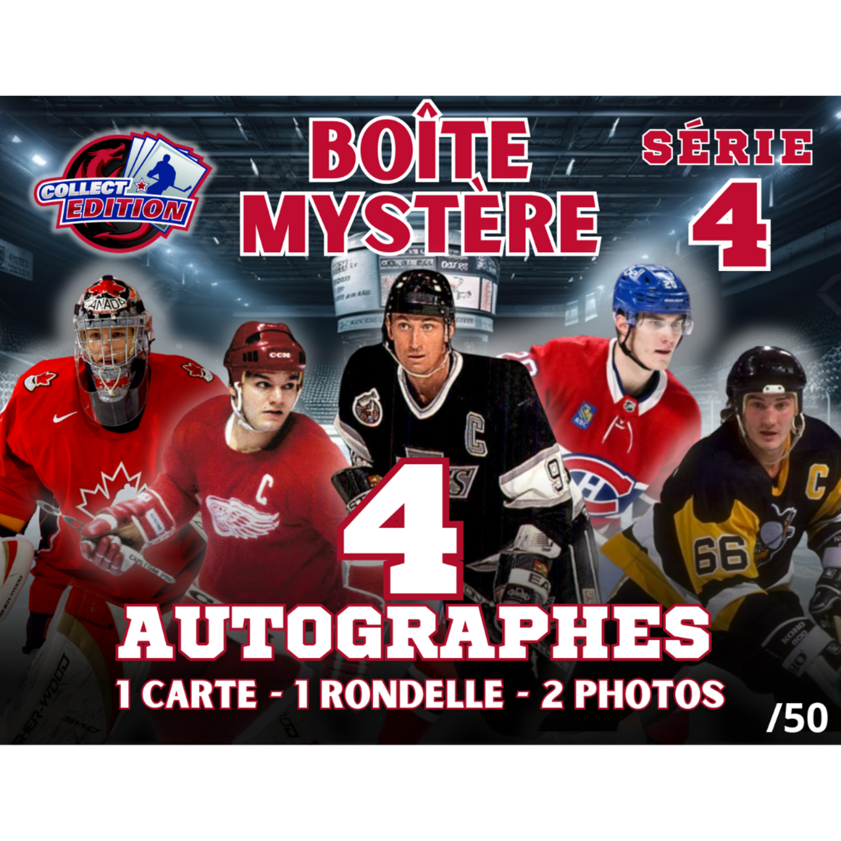 Hockey Boîte Mystère Hockey - Série 4