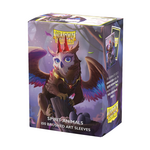 Accessoires Sleeves Dragon Shield - Brushed Art (100) - The Dragowlis