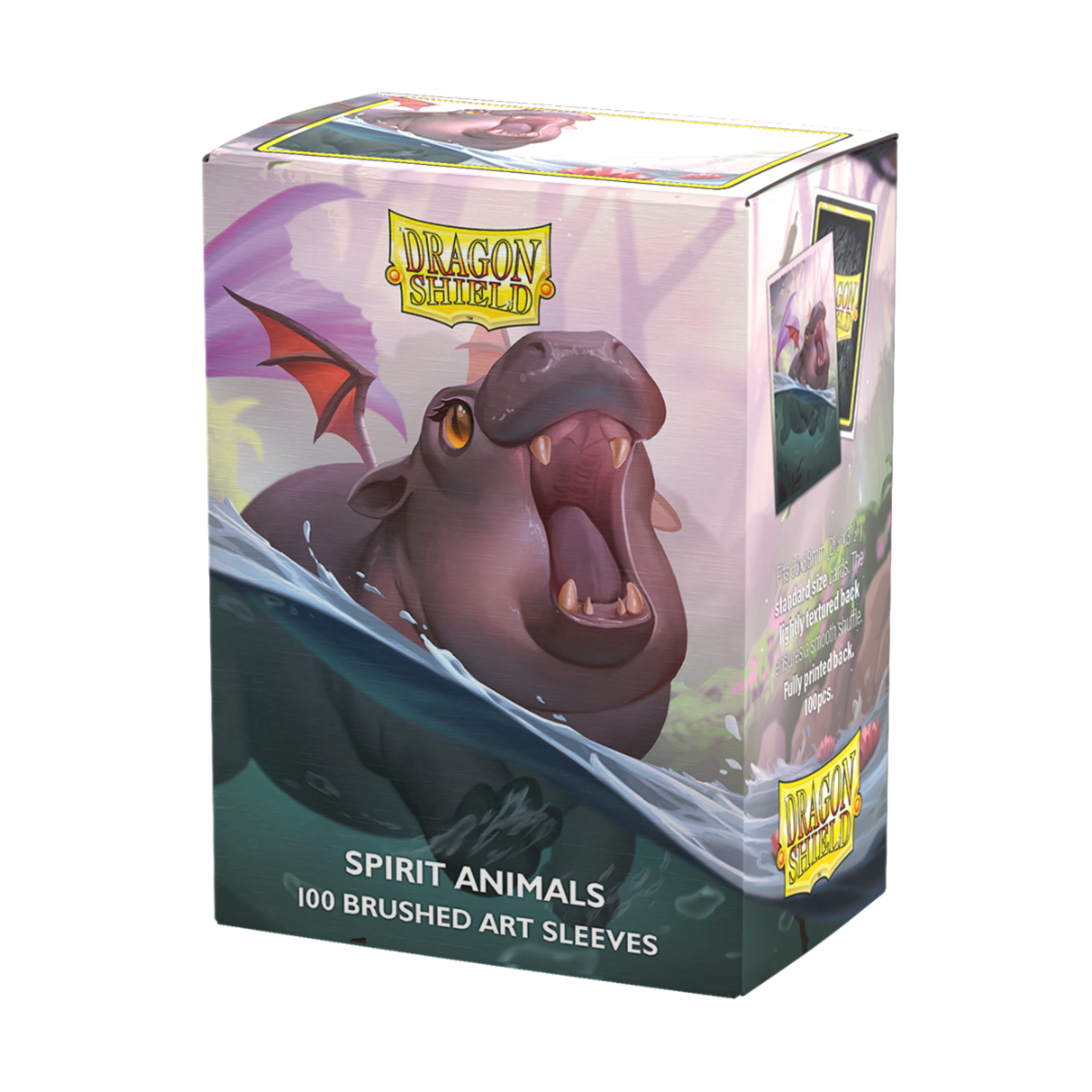 Accessoires Sleeves Dragon Shield - Brushed Art (100) - The Snortle