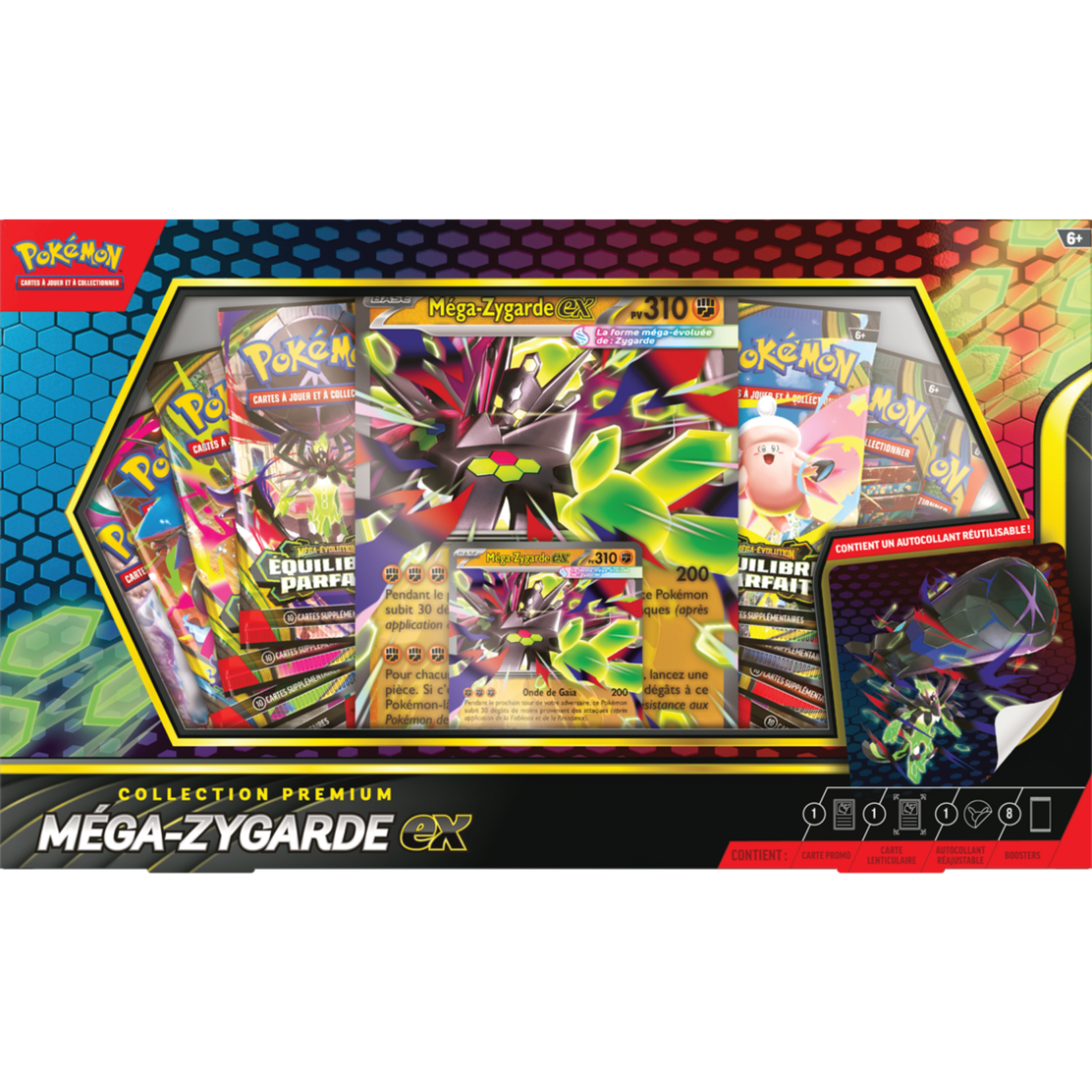 Pokemon Premium Collection Box  - Mega Zygarde  ex FRENCH