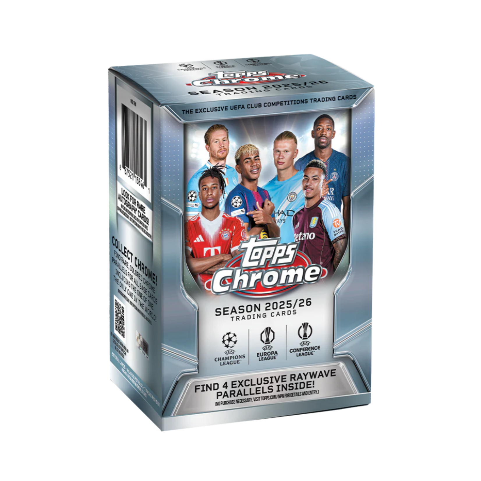 Soccer Soccer 2025-26 Topps Chrome UEFA Club Competitions - Value Box
