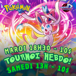 Pokemon Tournoi Pokémon - Tout les mardis 18h30 et samedis 13h - 10$