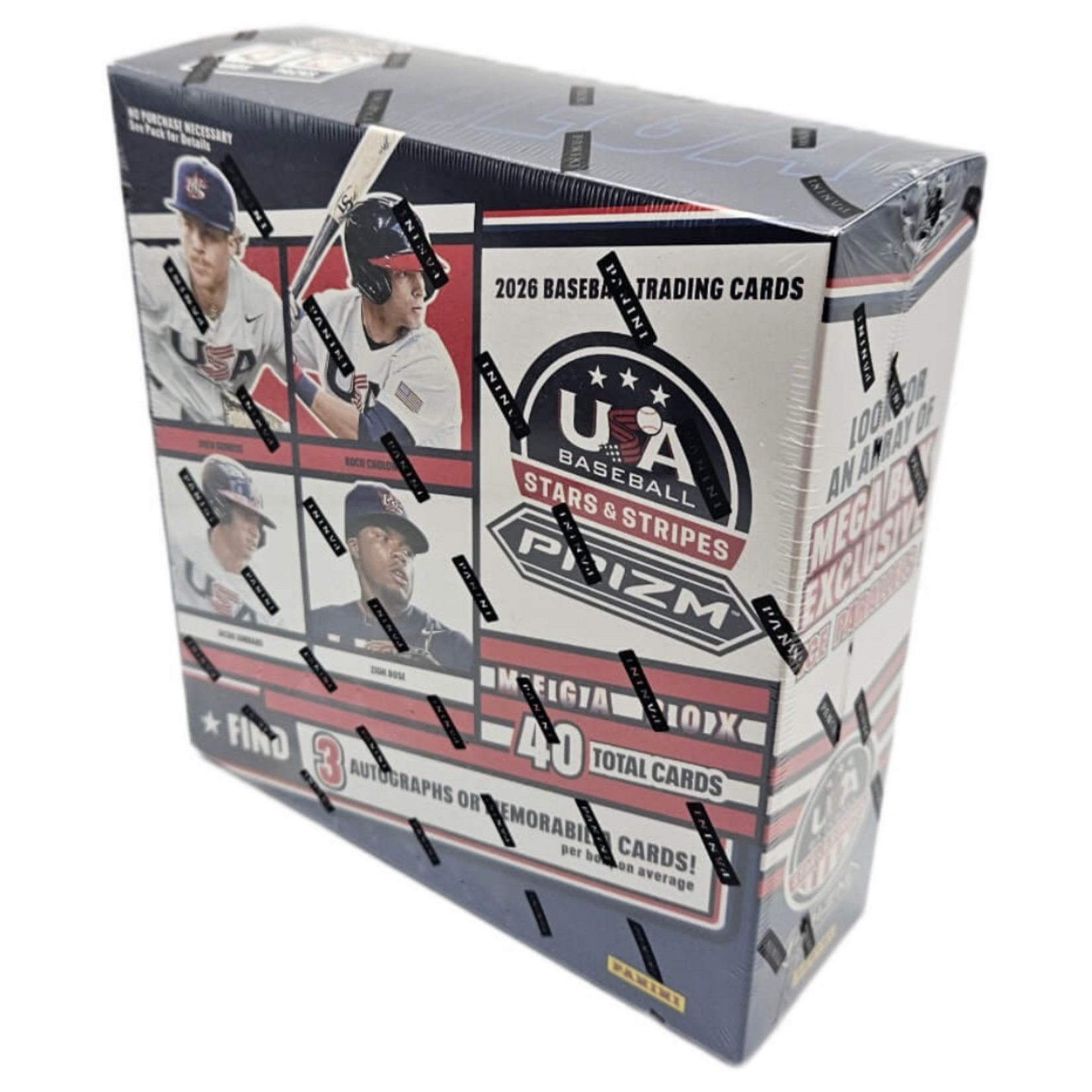 Baseball Baseball 2026 Panini Prizm Stars & Stripes - Mega Box