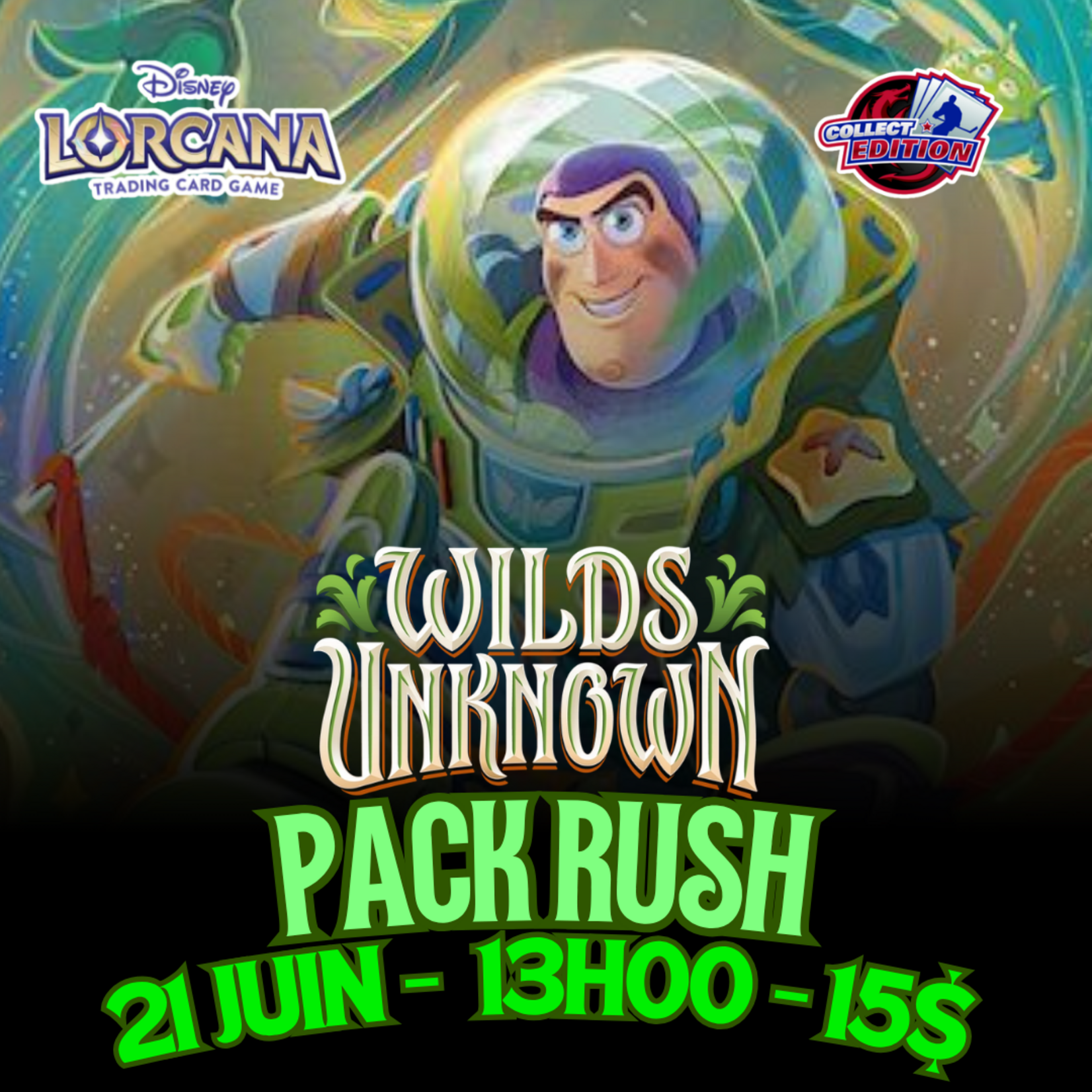 Lorcana Lorcana - Pack Rush - Dimanche 21 juin 13h