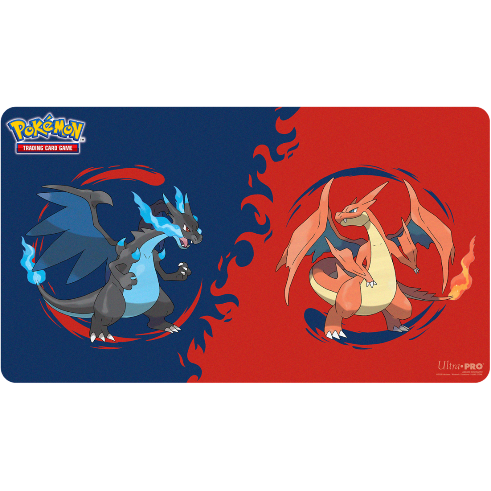 Accessoires Playmat Pokemon Mega Charizard X & Mega Charizard Y