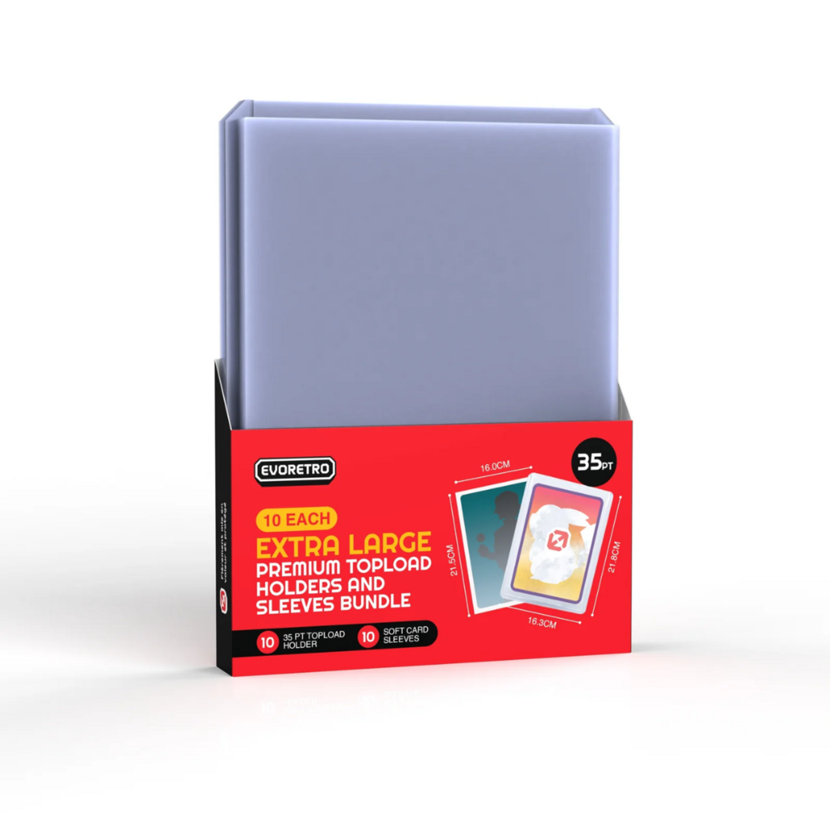 Evoretro Topload - XL Jumbo + Sleeves - 35pts