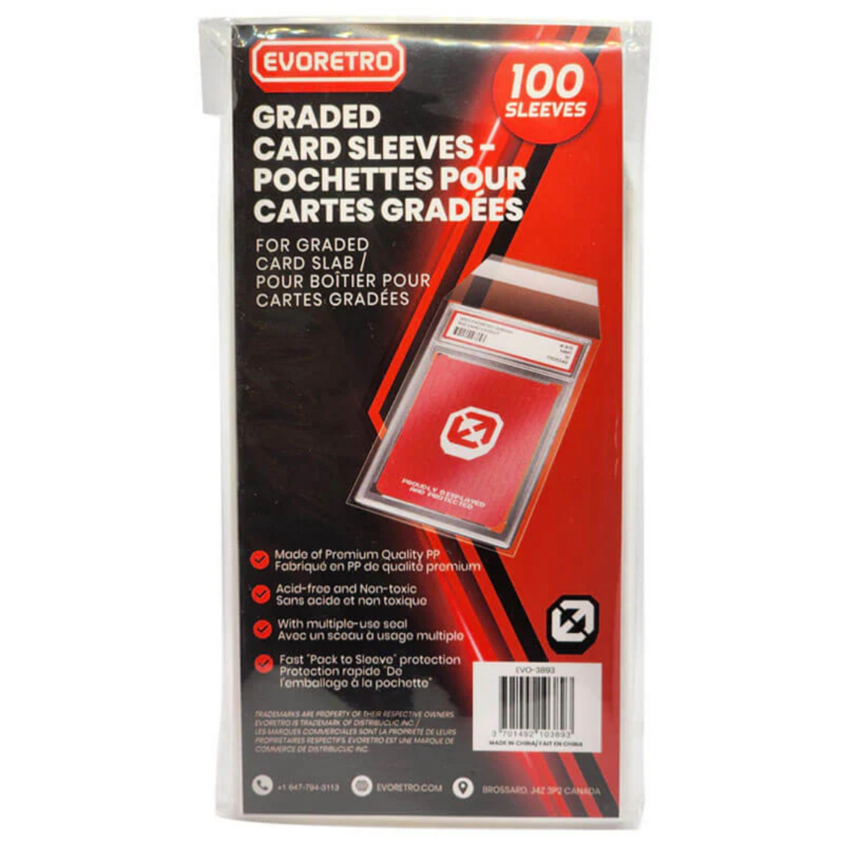 Evoretro Graded Card Sleeves - PSA Slabs