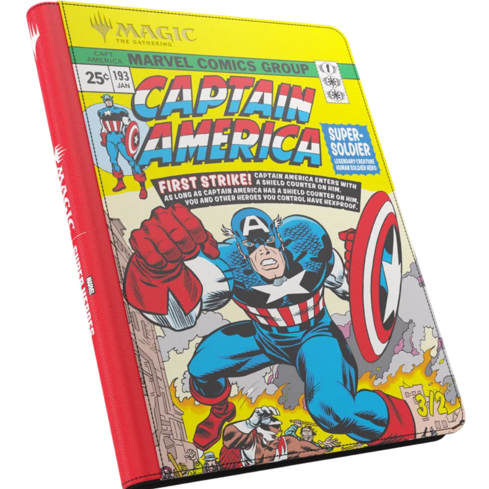 Gamegenic Zipper Binder 18pkt Marvel Super Heroes: Captain America/Black Panther