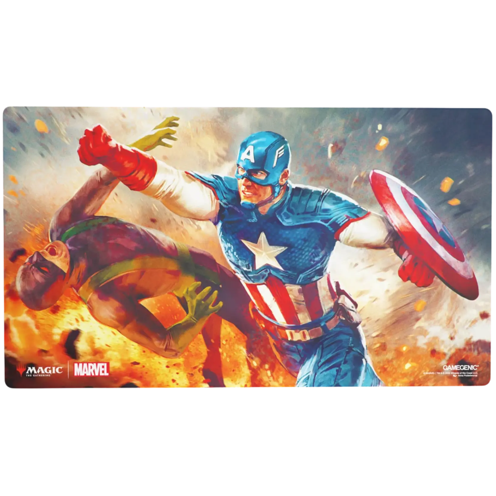 Gamegenic Playmat -  Prime - Marvel Super Heroes: Captain America