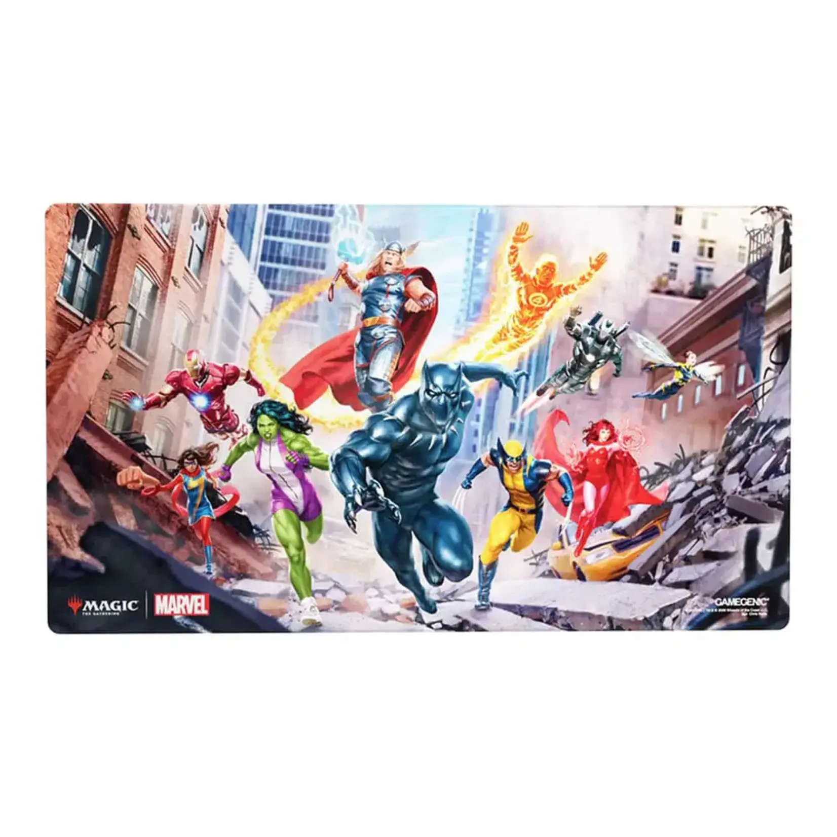 Gamegenic Playmat -  Shiny Treatment - Marvel Super Heroes: Assemble