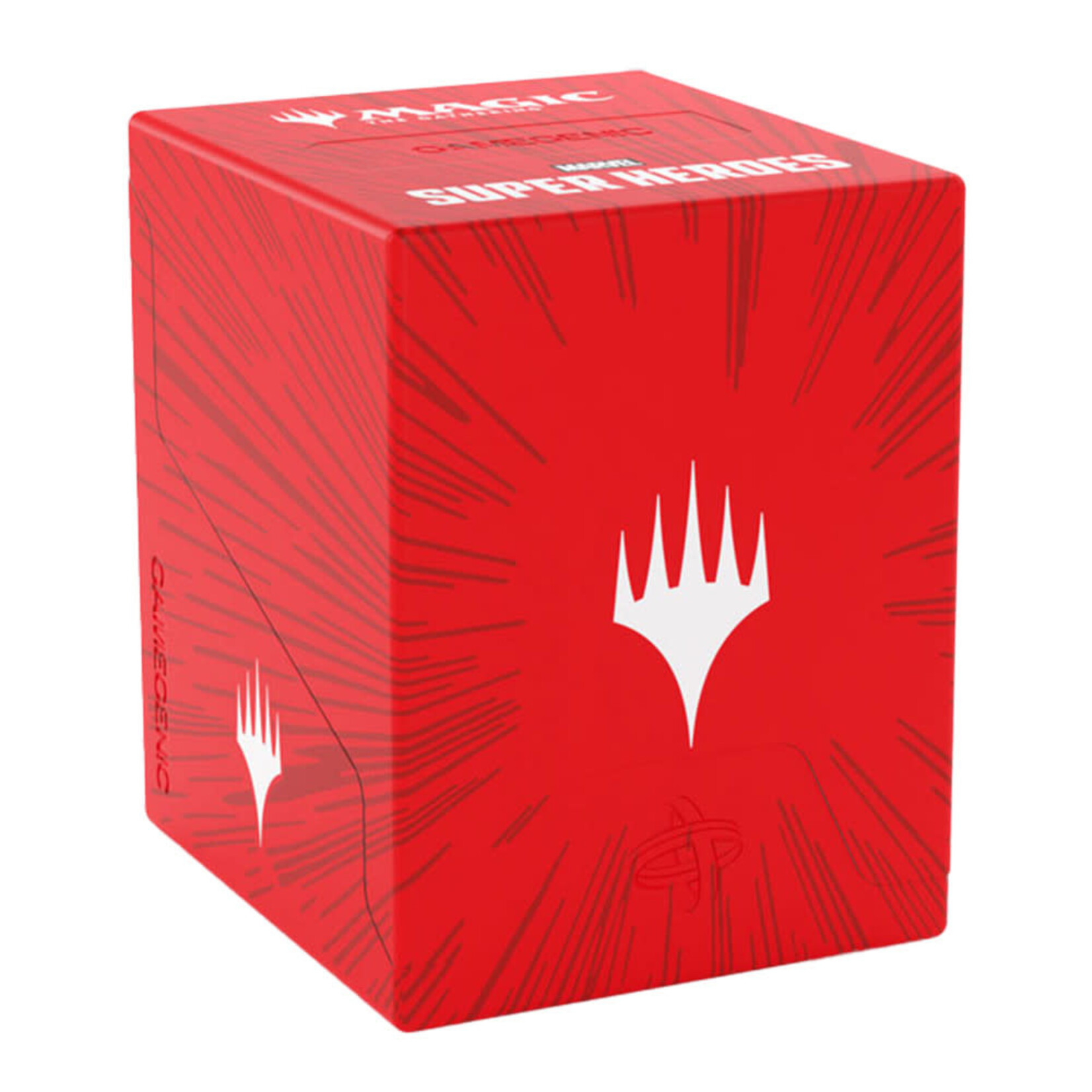 Gamegenic Deck Box Marvel Super Heroes : Bastion - 100+ XL -  Comic Burst Red