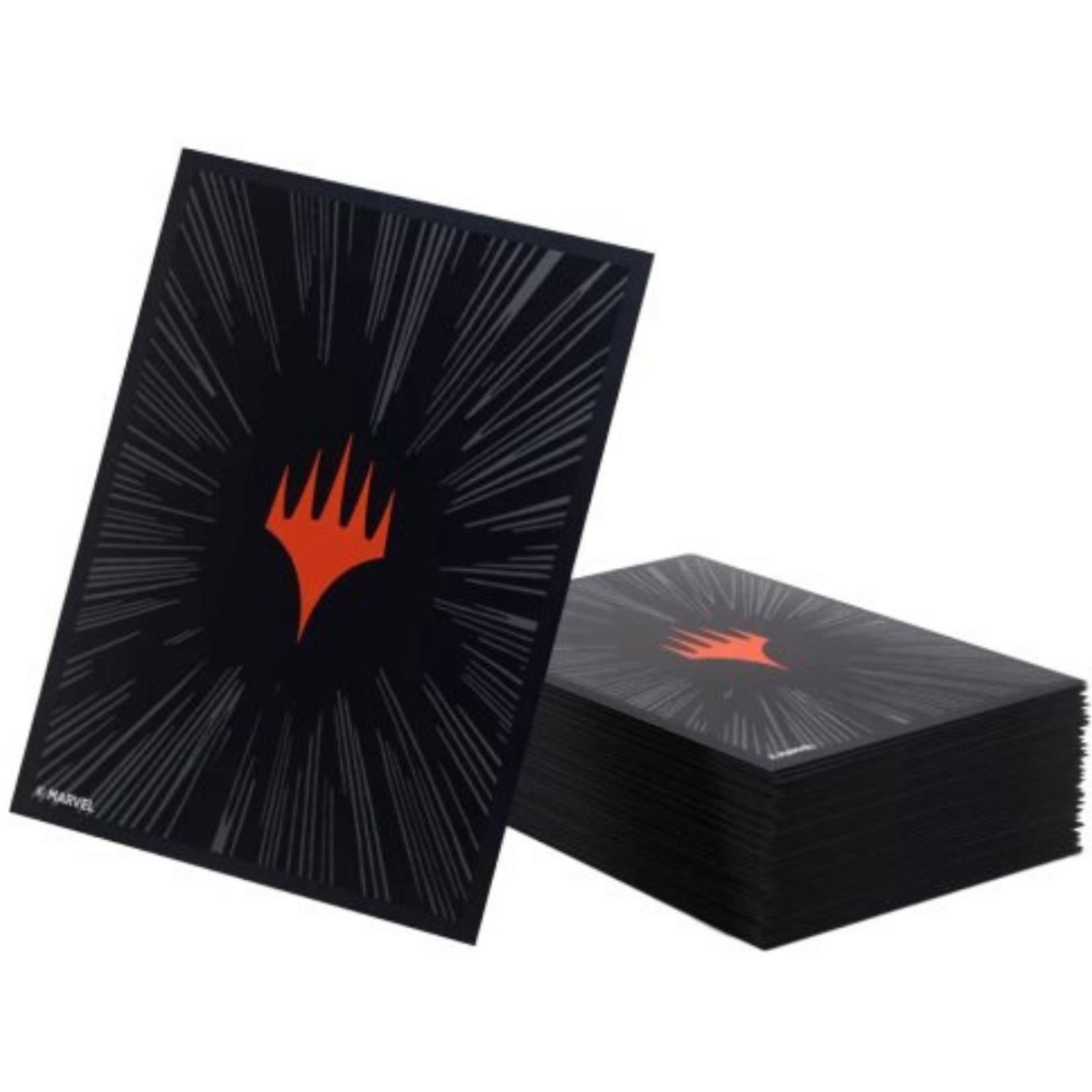 Gamegenic Art Sleeves: Marvel Super Heroes - Comic Burst Black
