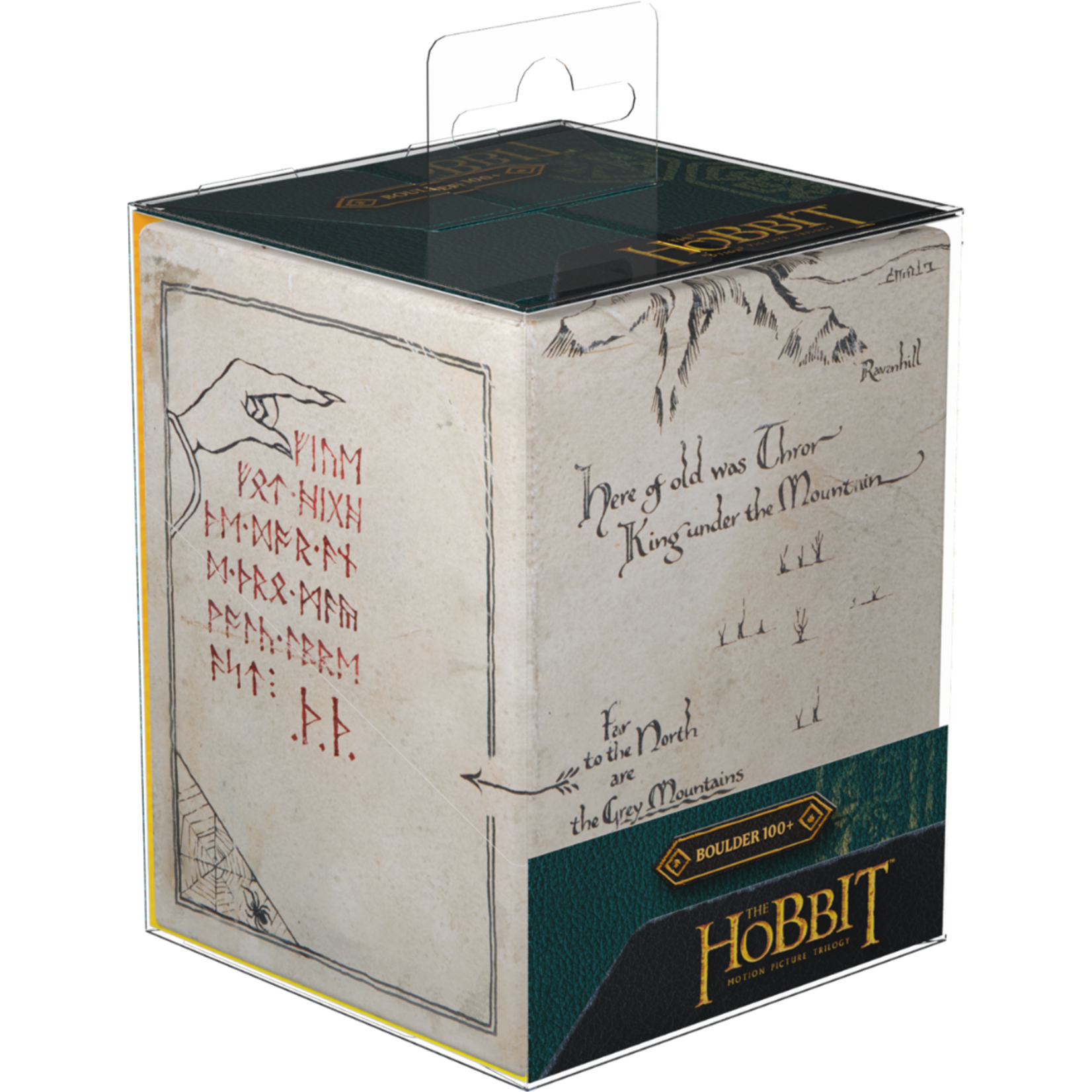 Accessoires Deck Box Boulder RTE 100+ The Hobbit - Thror's Map