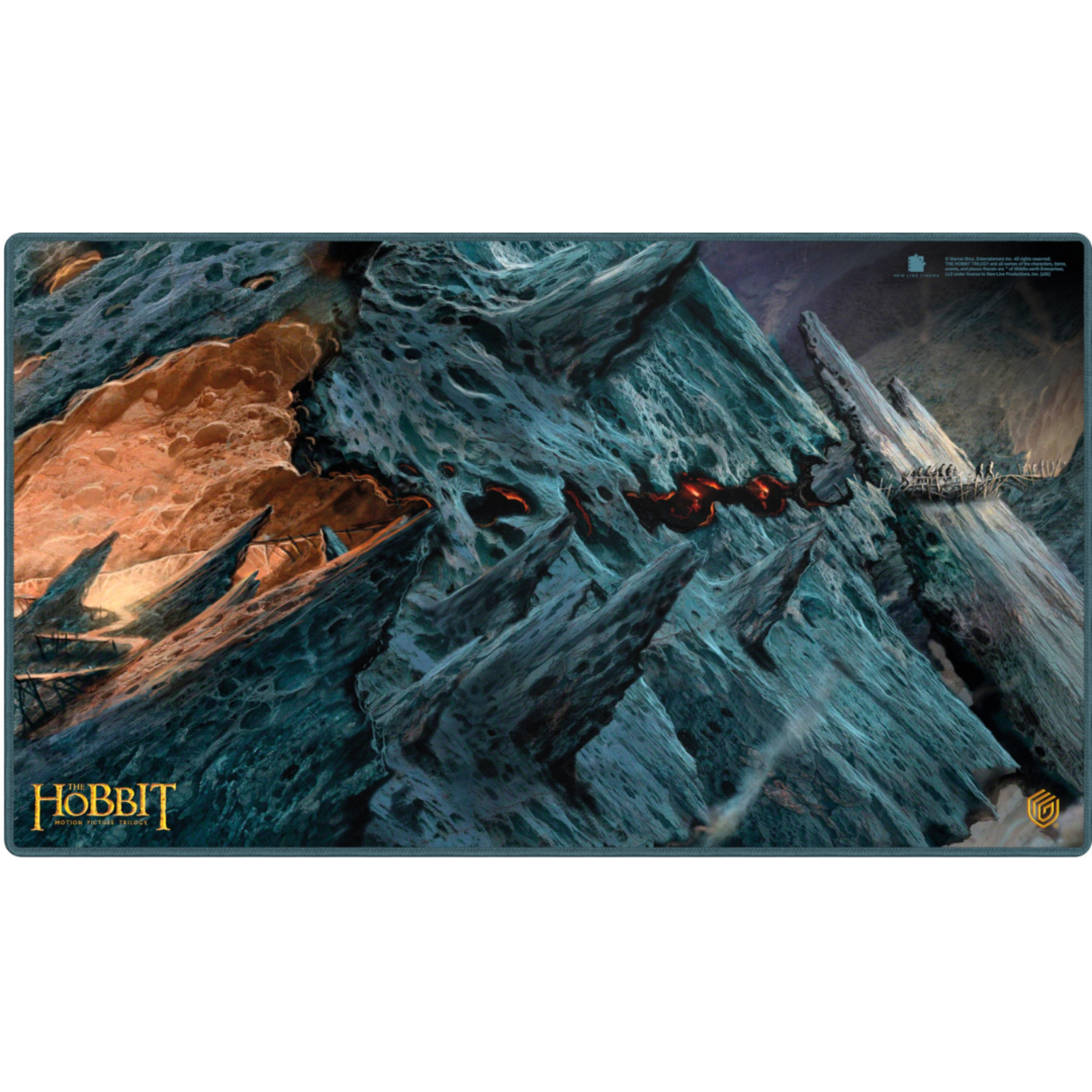 Gamegenic Playmat MTG The Hobbit - Goblin Town Concept Art