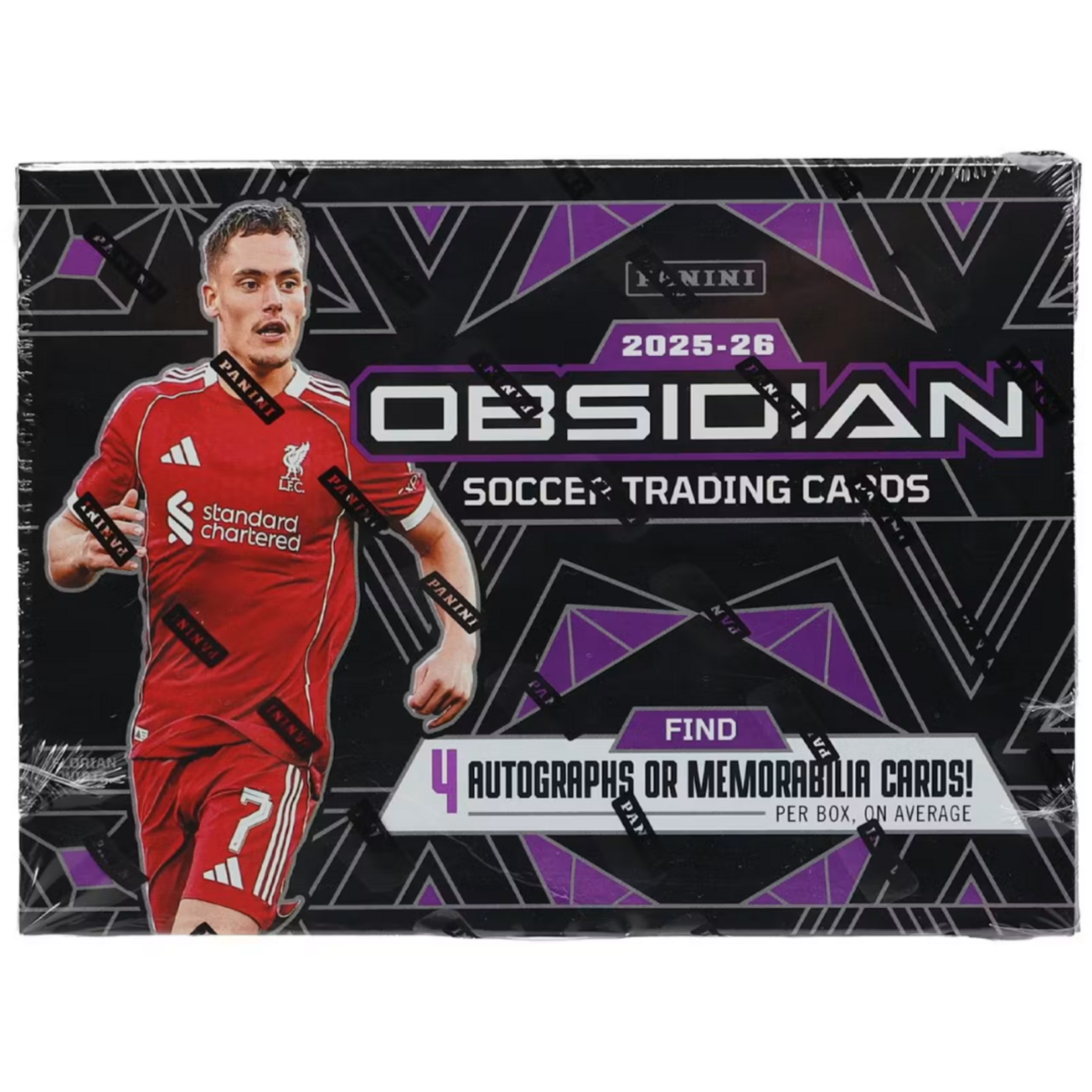 Panini Soccer 2025-26 Panini Obsidian - Hobby Box