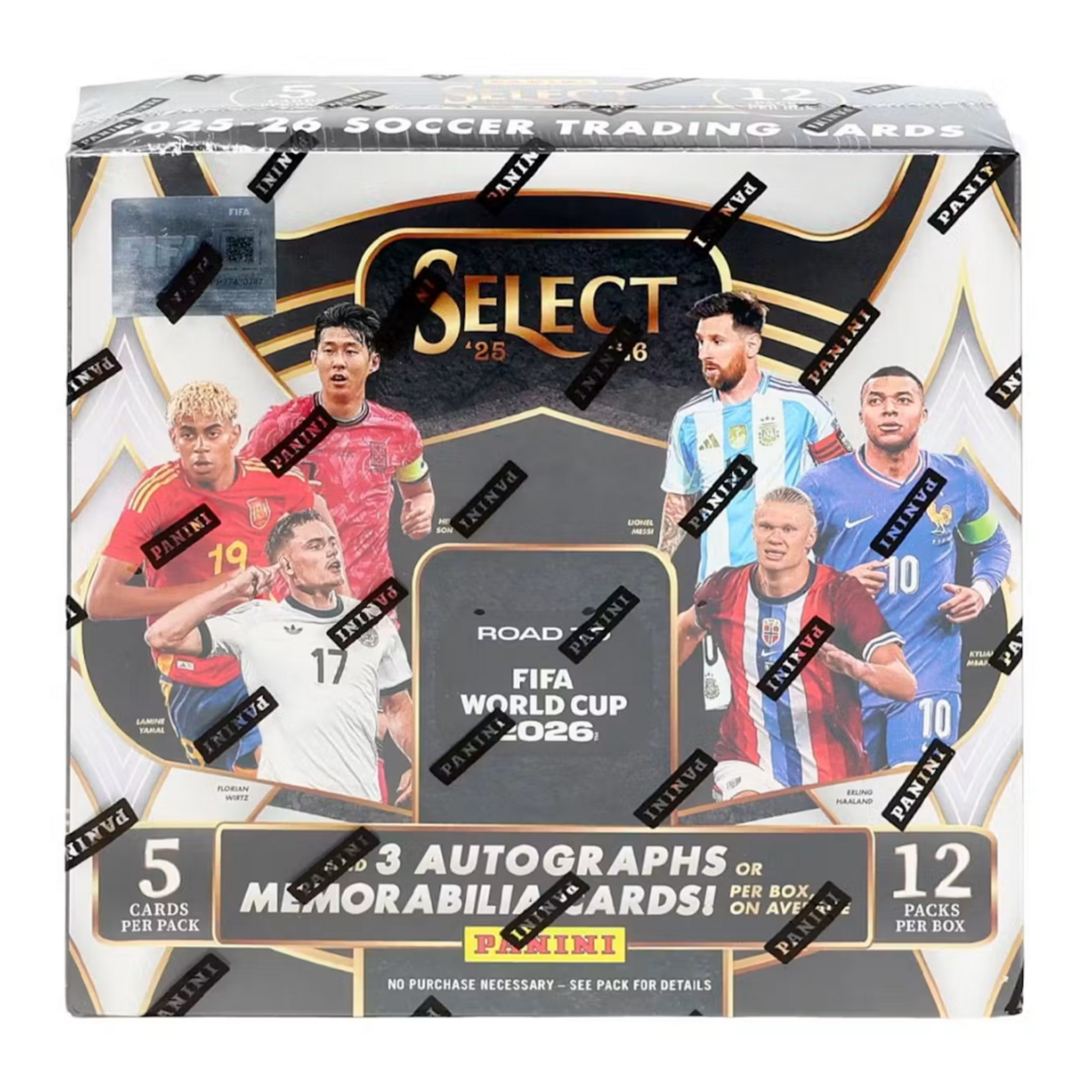 Panini Soccer 2025-26 Select Road to World Cup - Hobby Box