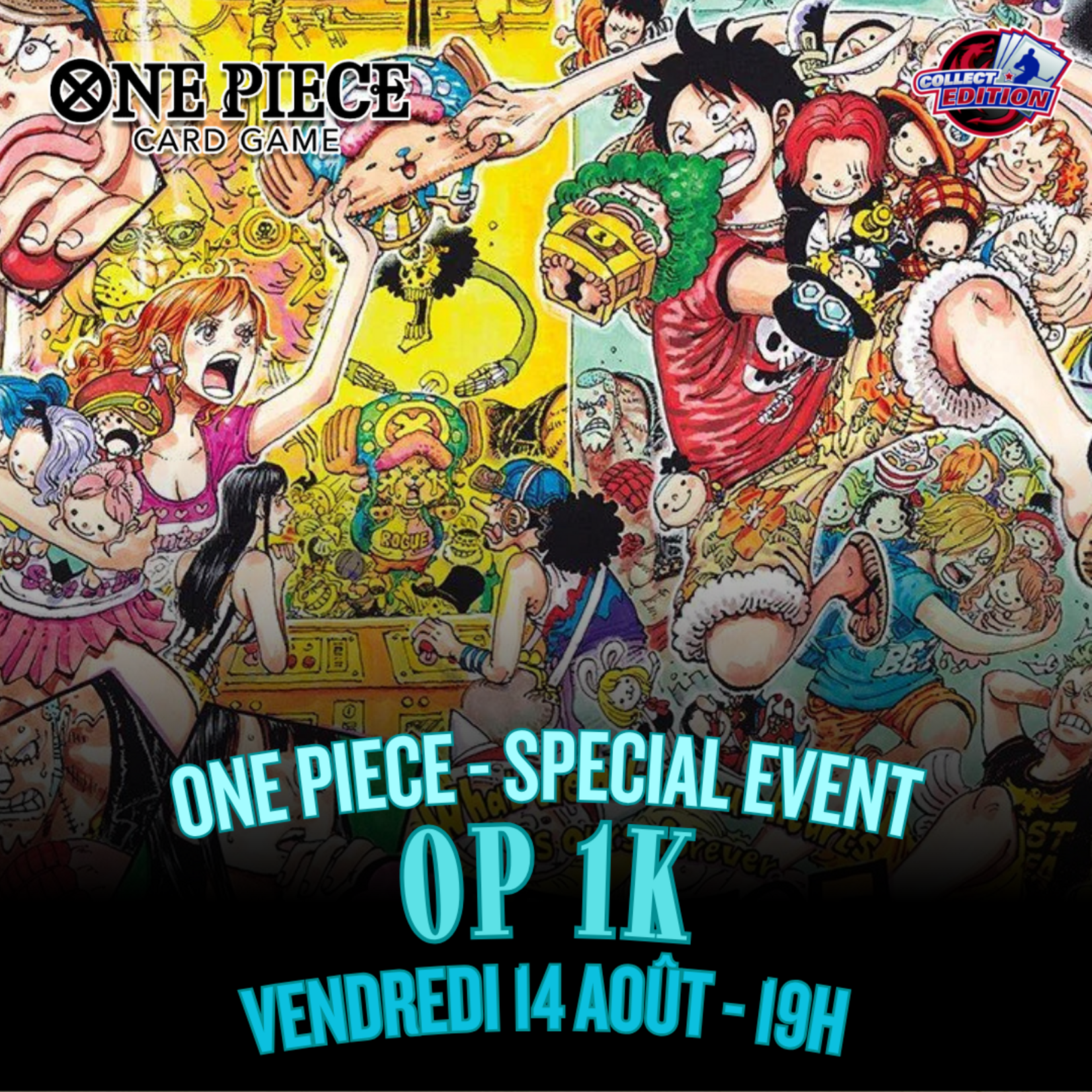 One Piece Tournoi Spécial - OP 1K - 14 aôut - 19h