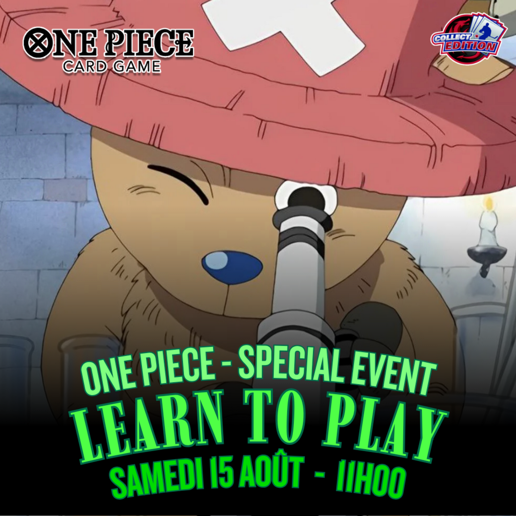 One Piece One Piece - Special Event - Learn to play - Samedi 15 août - 11h