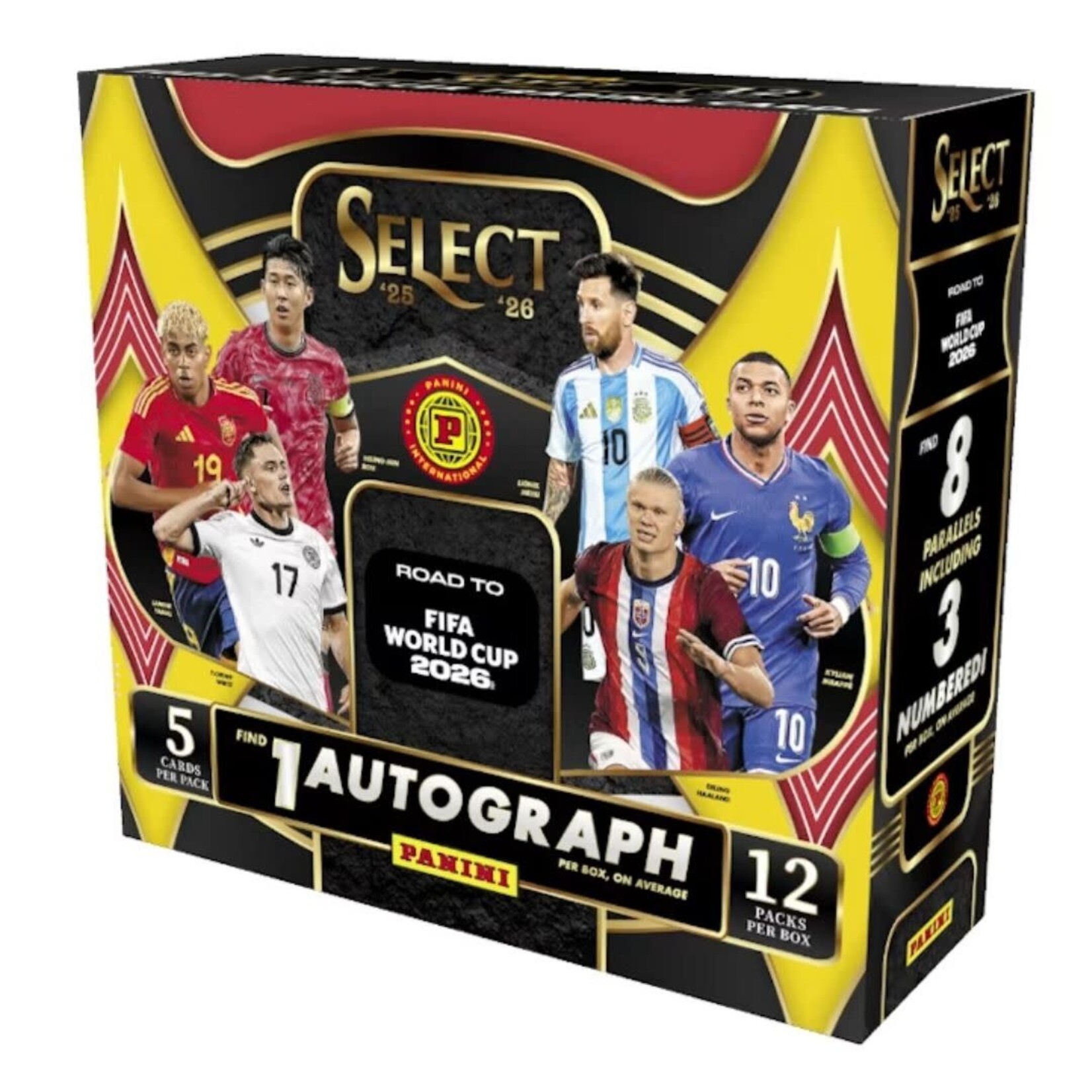 Panini Soccer 2025-26 Select Road to World Cup - International Hobby Box