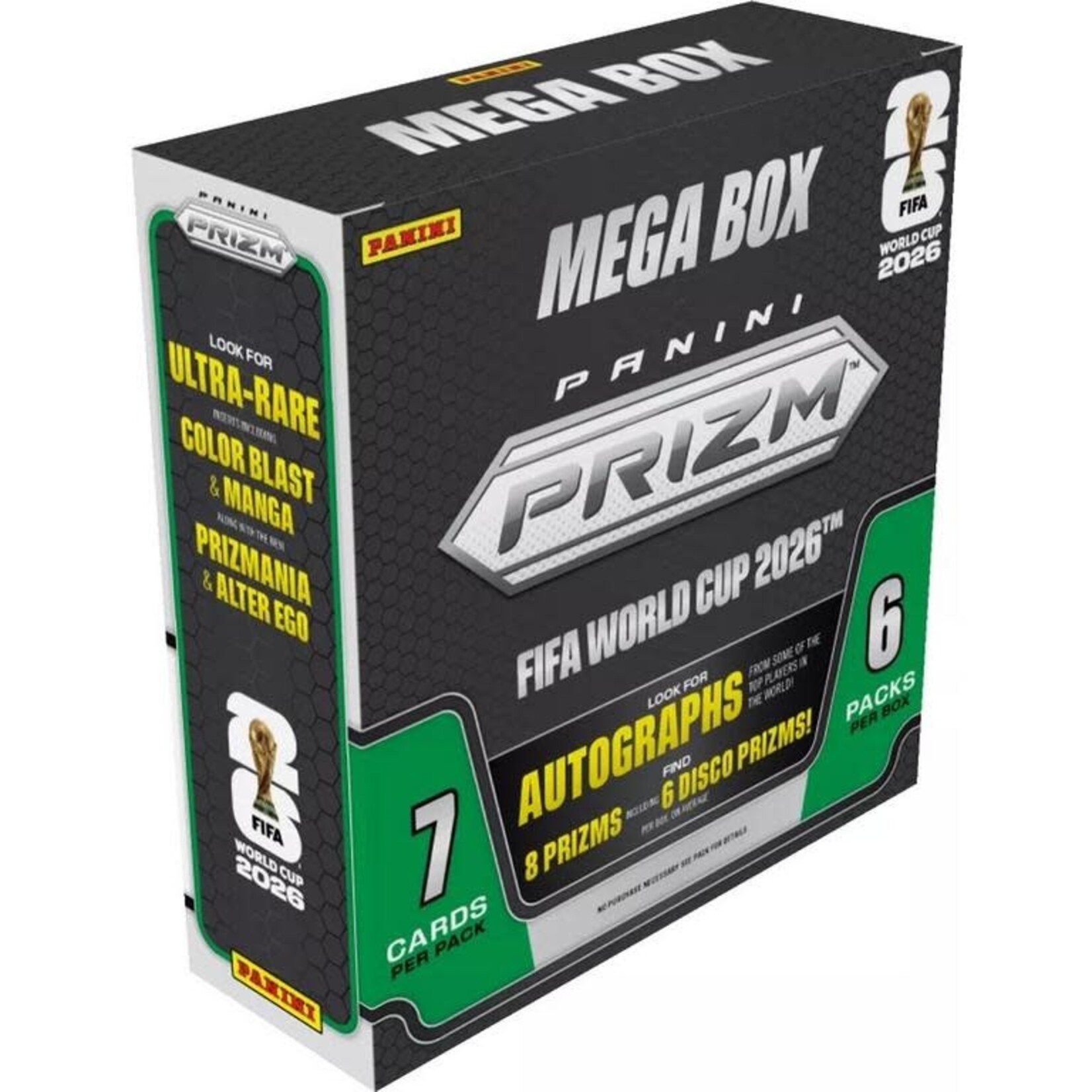 Soccer Soccer 2026 Panini Prizm FIFA World Cup - Mega Box